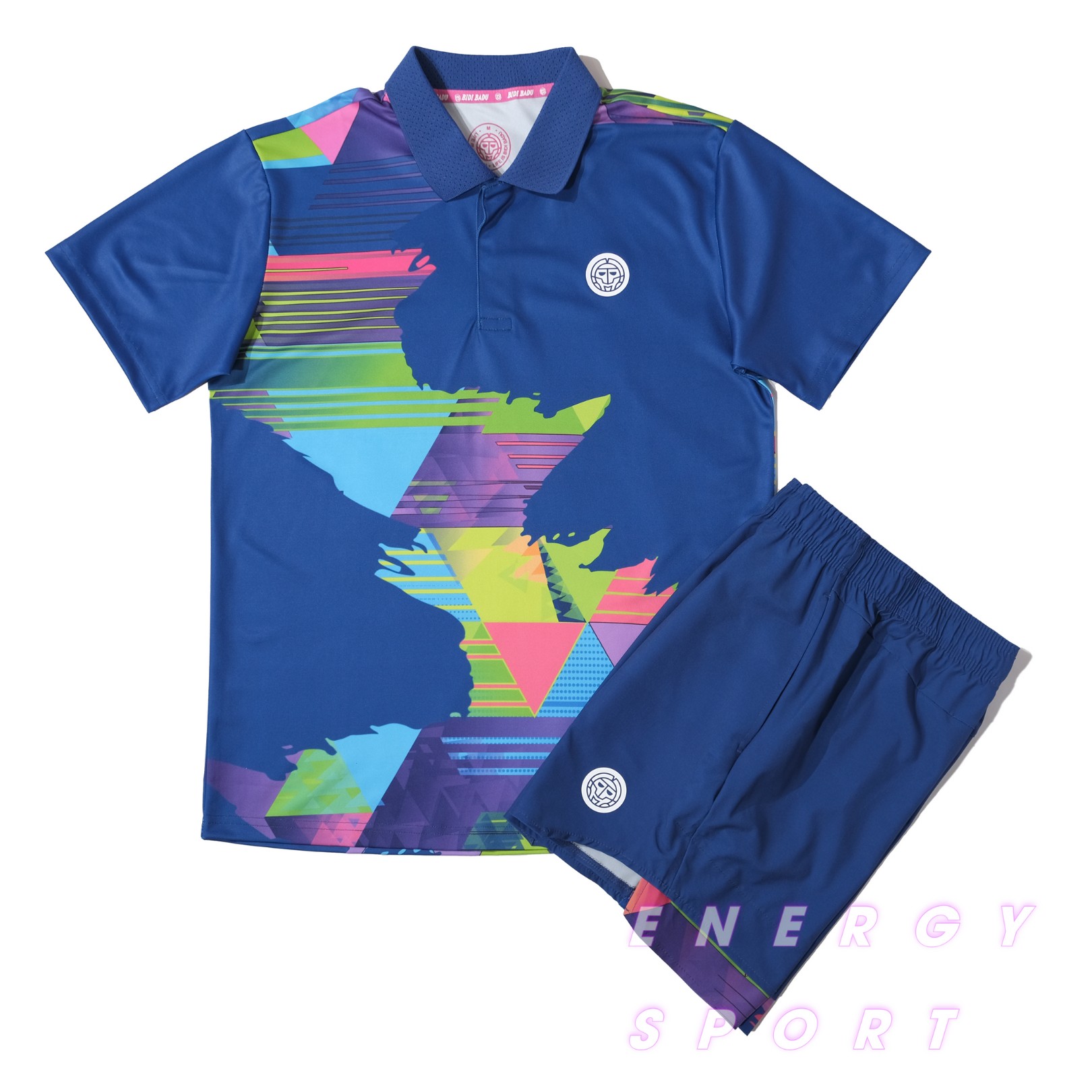 Bộ Quần Áo Thể Thao Tennis Pickleball Polo Nam BIDI BADU Kaleido