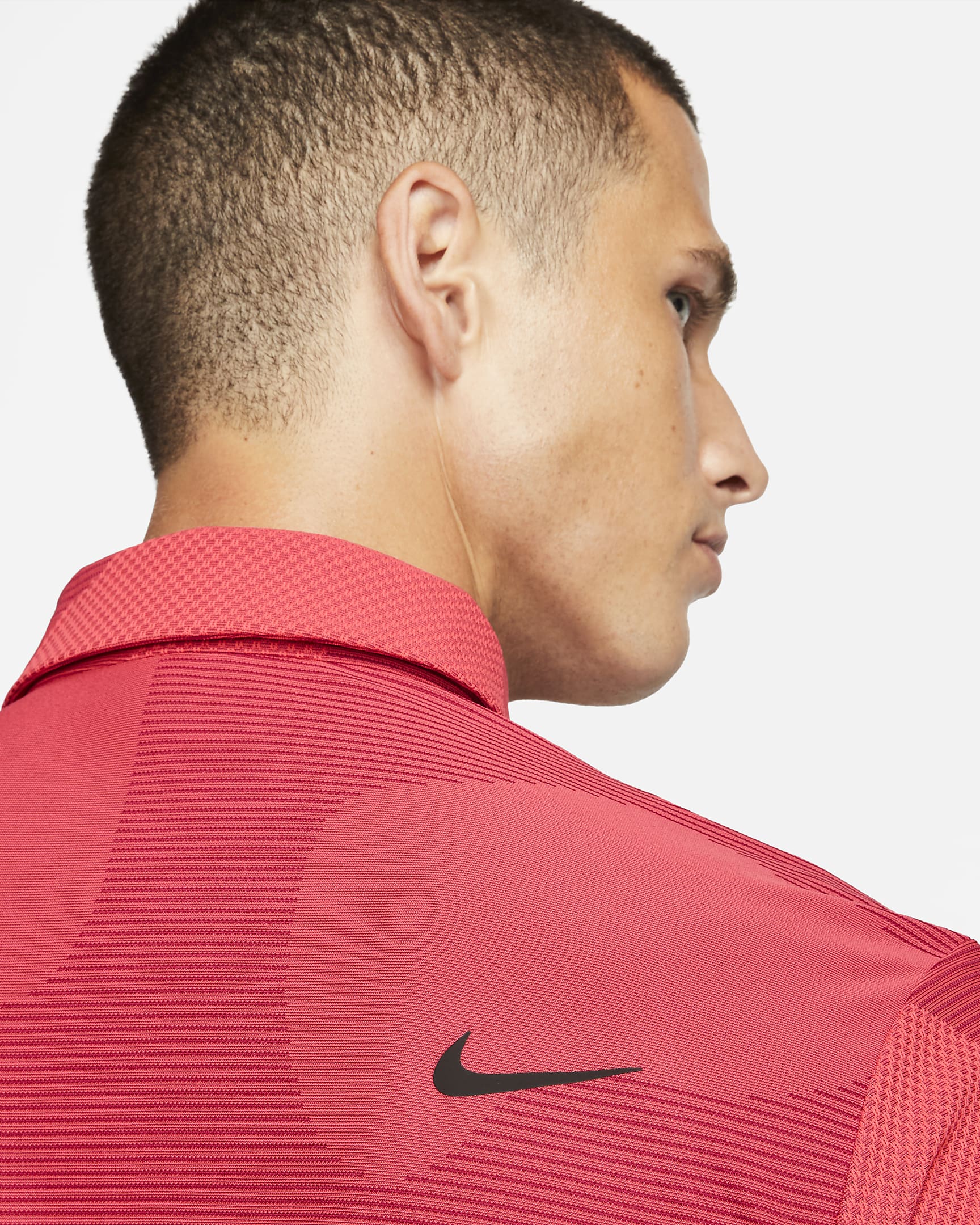 Áo Thun Polo Thể Thao Nam Nike Dri-FIT ADV Tour Camo Golf - Đỏ