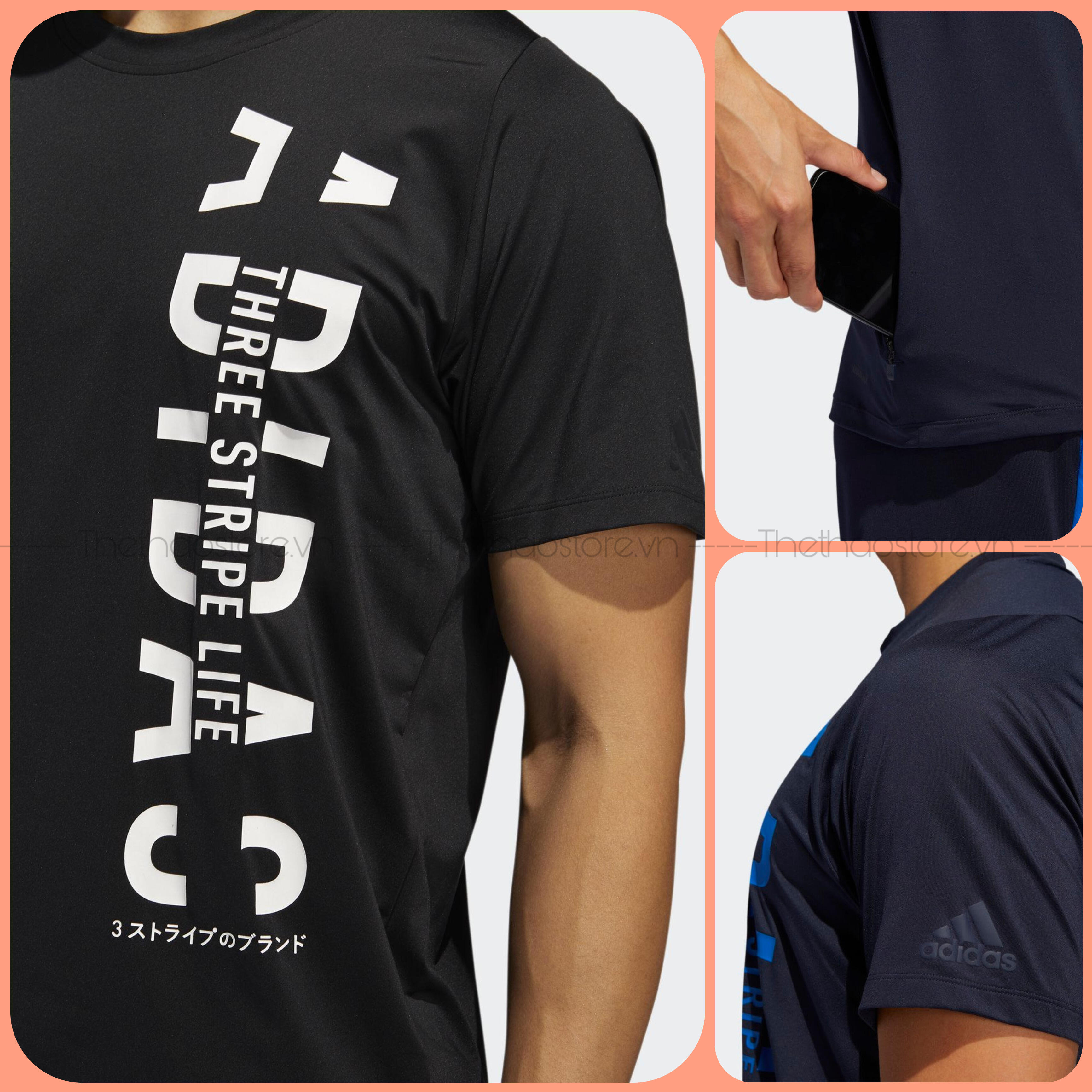 Áo Thun Thể Thao Nam Adidas Hyper Tee - FL4444 FJ6176