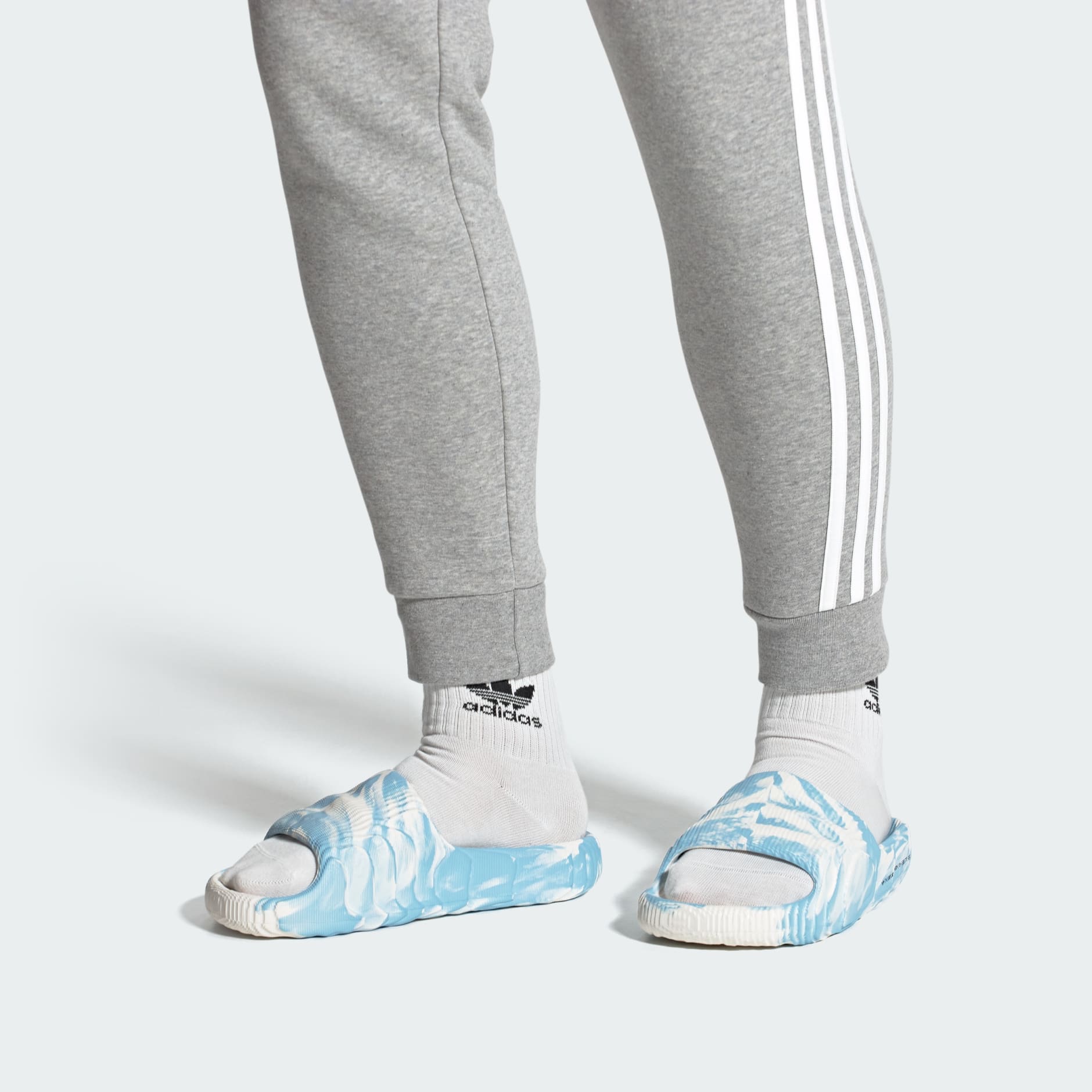 Dép Adidas Unisex Adilette 22 Slides 'Clear Blue' - ID7807
