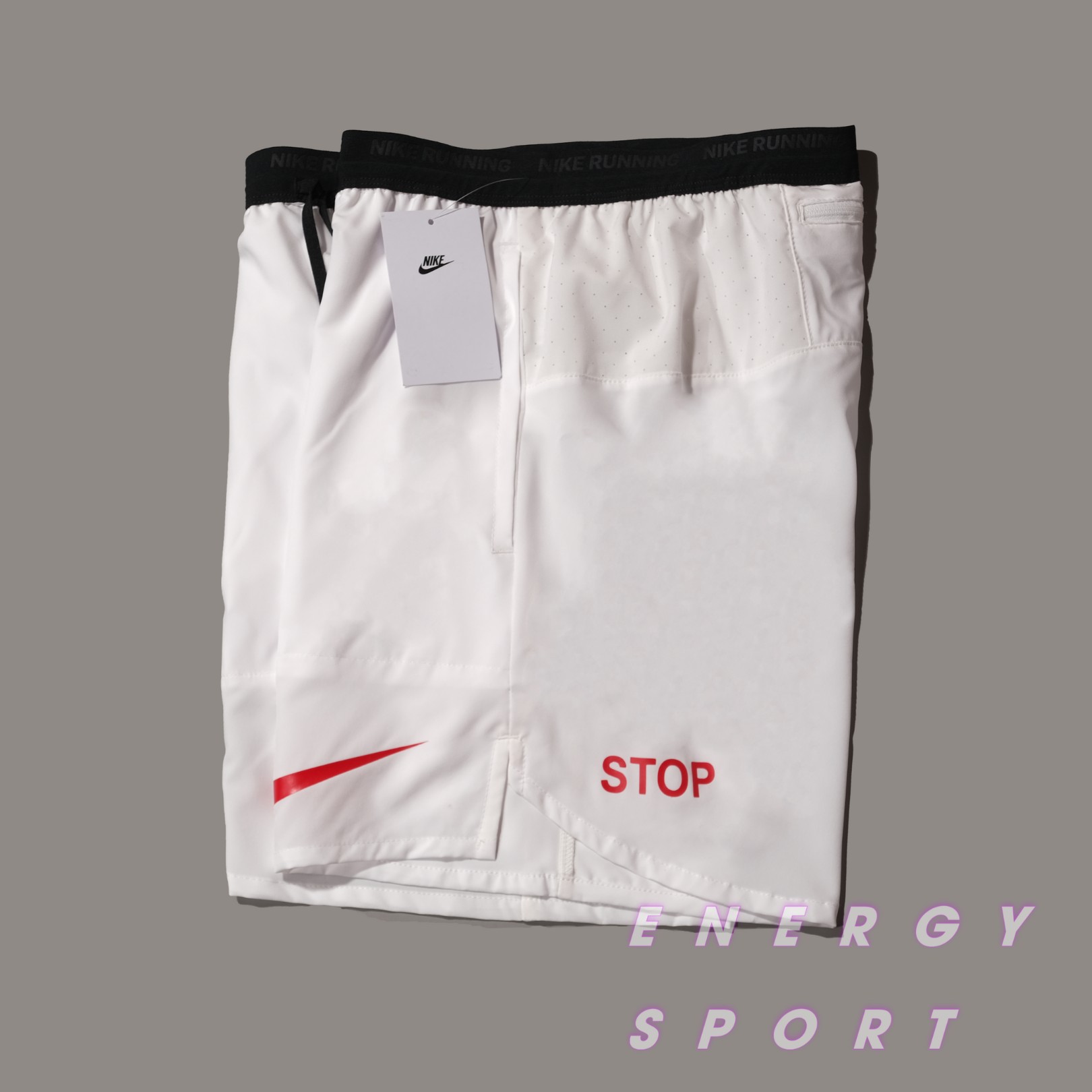 Quần Short Nike Flex Stride Run Energy - Trắng