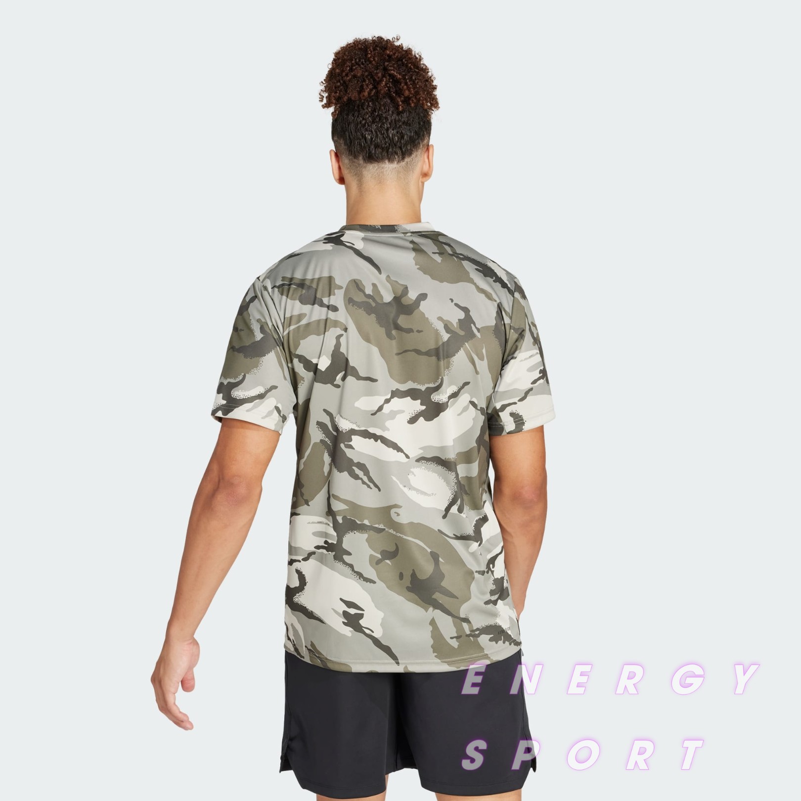 Áo Thun Thể Thao Nam Adidas Train Essentials Camo