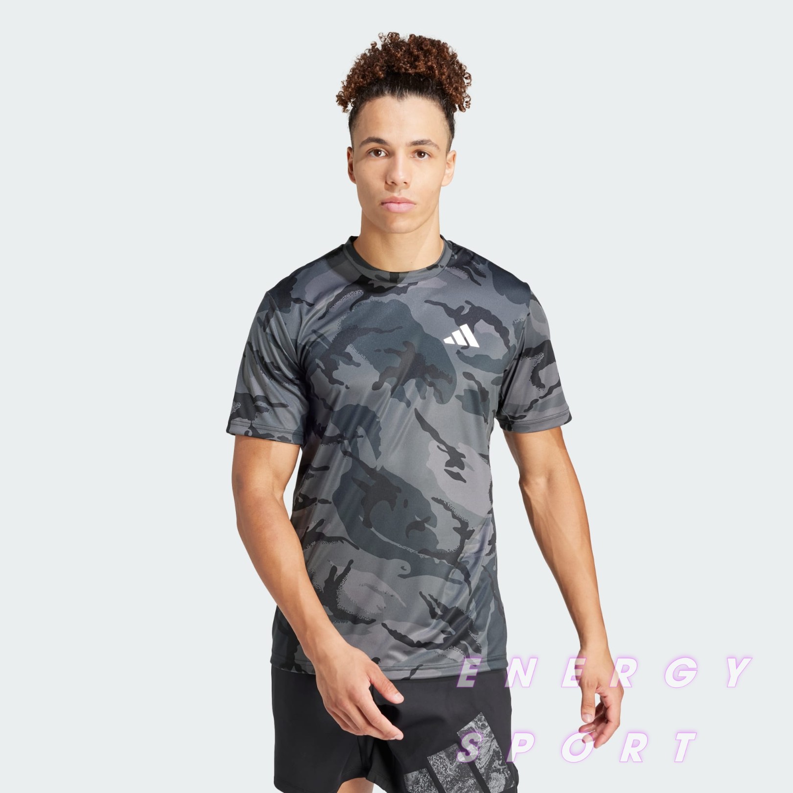 Áo Thun Thể Thao Nam Adidas Train Essentials Camo