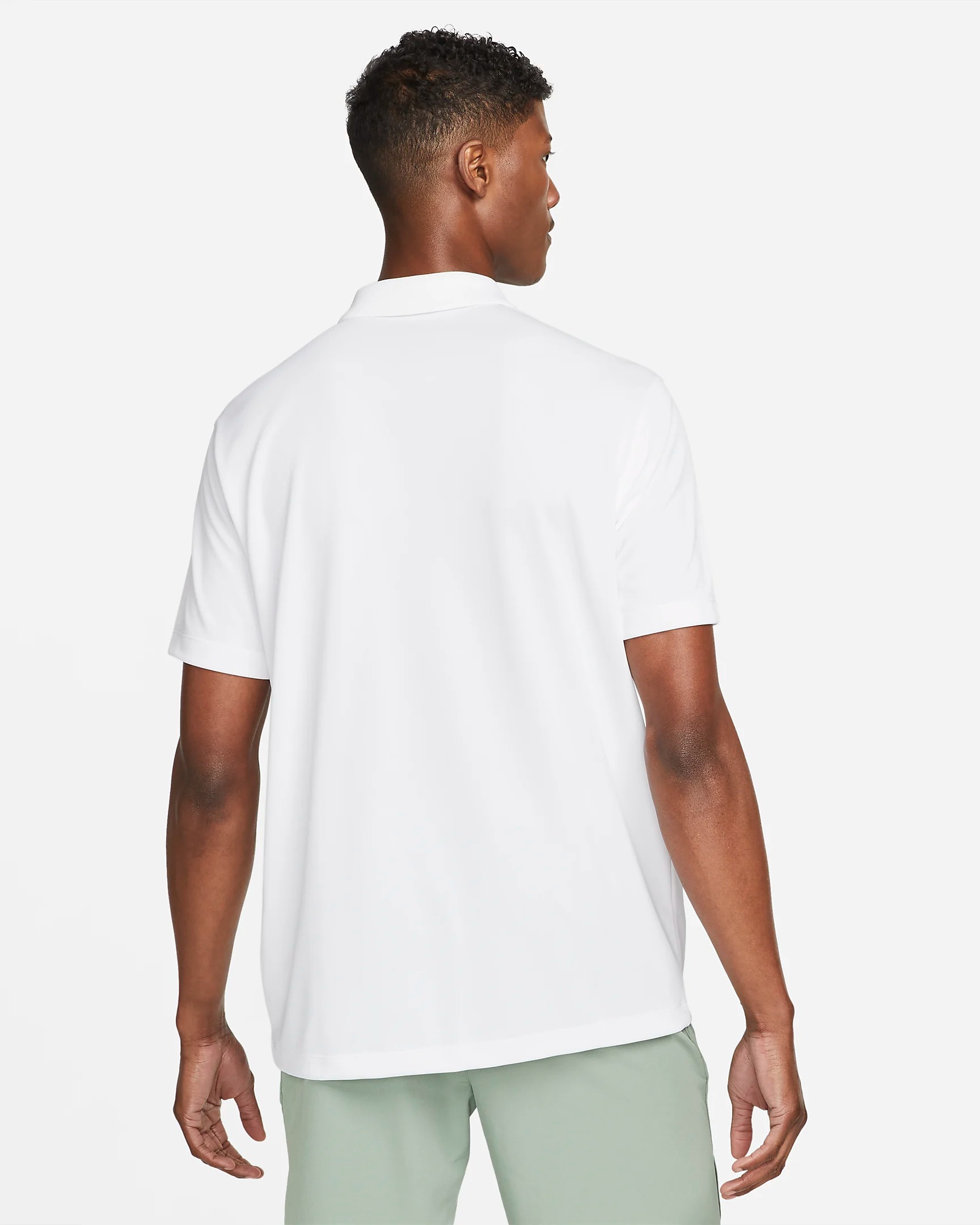 Áo Thun Polo Thể Thao Nam Nike Court Dri-FIT Men's Tennis - Trắng