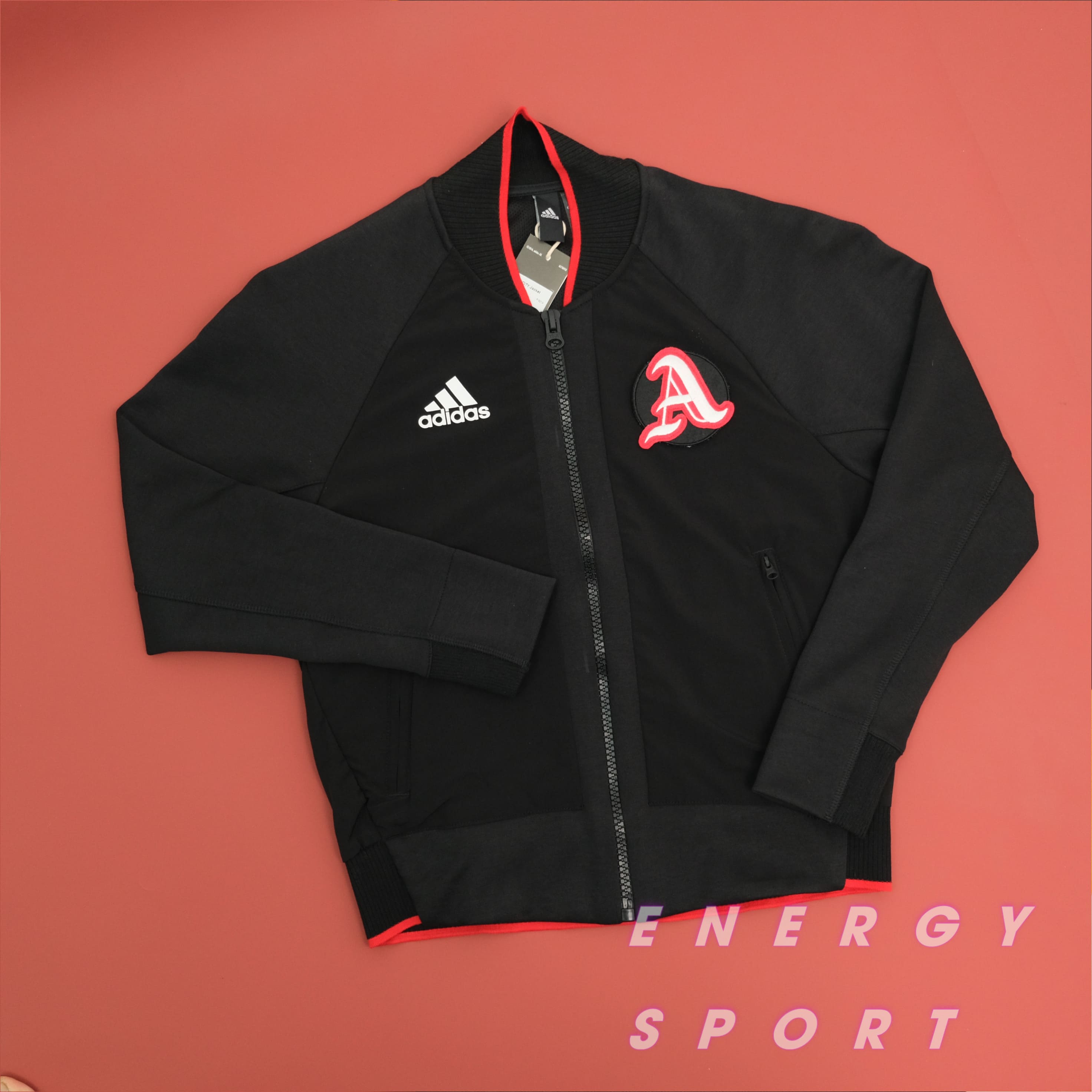 Áo Khoác Bomber Thời Trang Thể Thao Unisex Nam Nữ Adidas VRCT Jacket