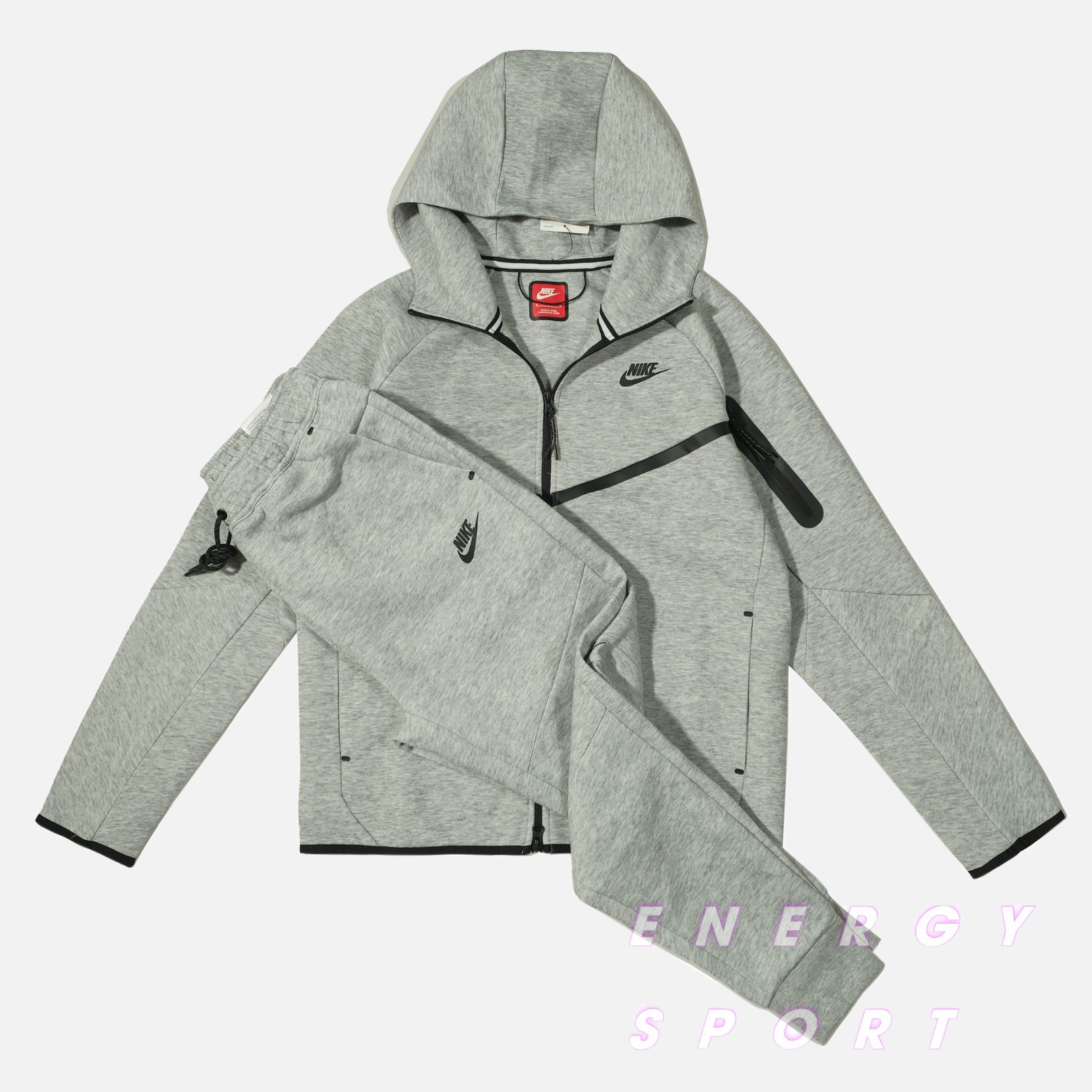 Quần Áo Thể Thao Nike Tech Fleece - XÁM