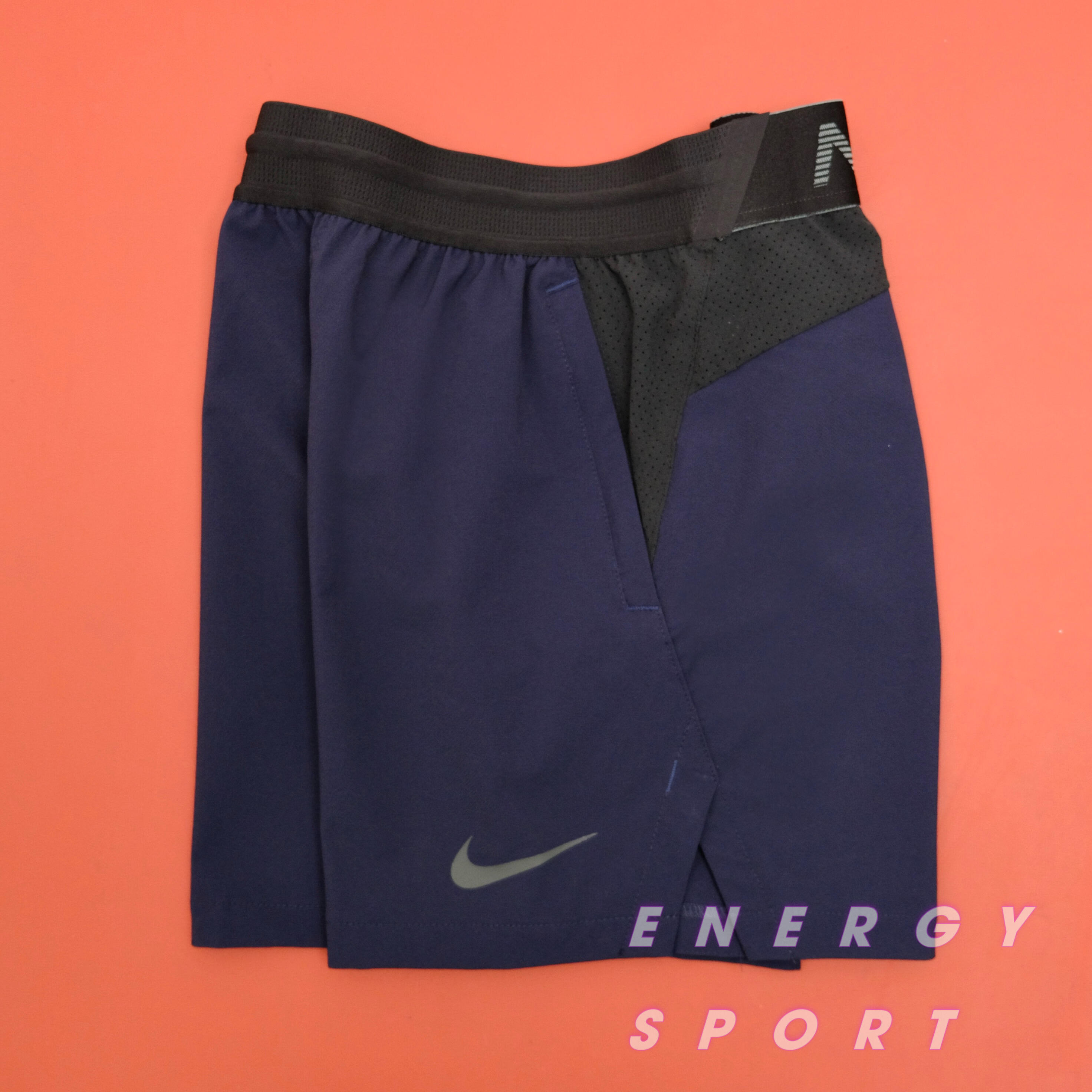 Quần Short Thể Thao Nam Nike Men's Pro Full Zip - Navy