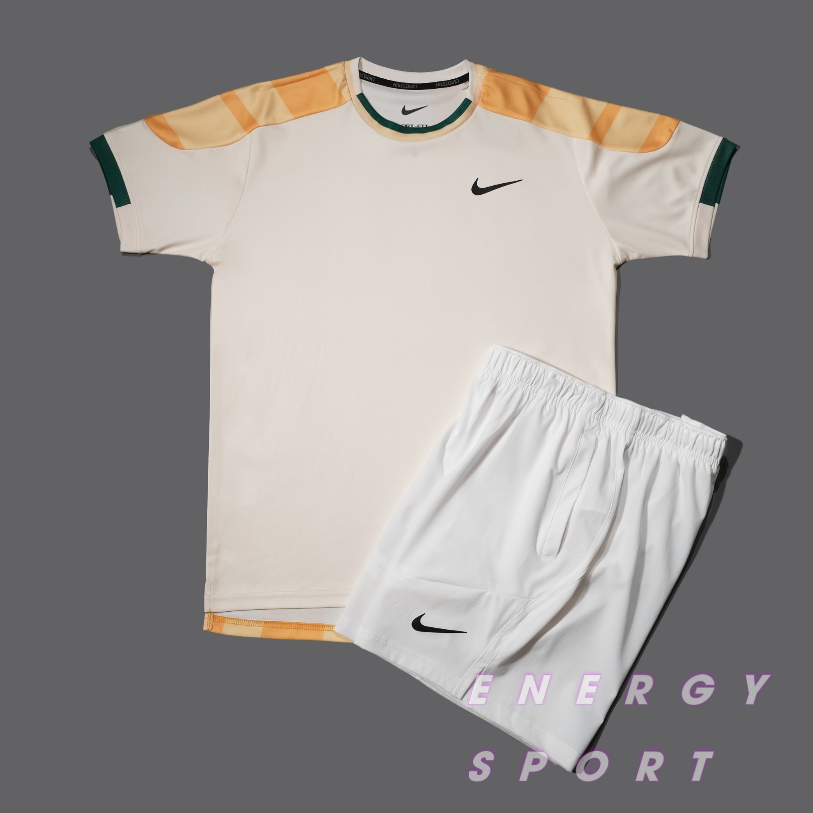 Bộ Quần Áo Thể Thao Tennis Pickleball Nam NK Court Slam FD5195-113