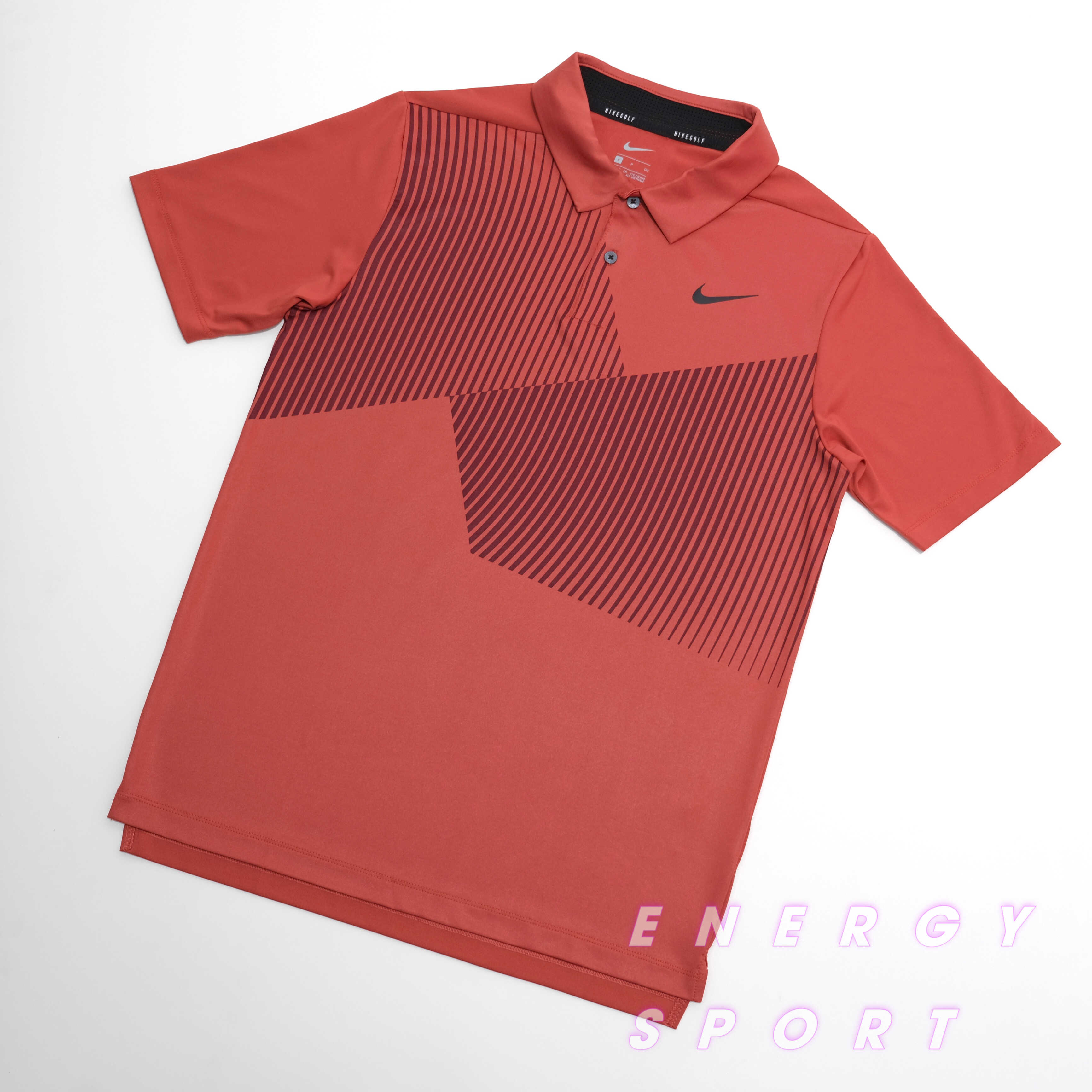 Áo Thun Polo Nam Nike Dri-Fit Vapor Print Golf - Đỏ