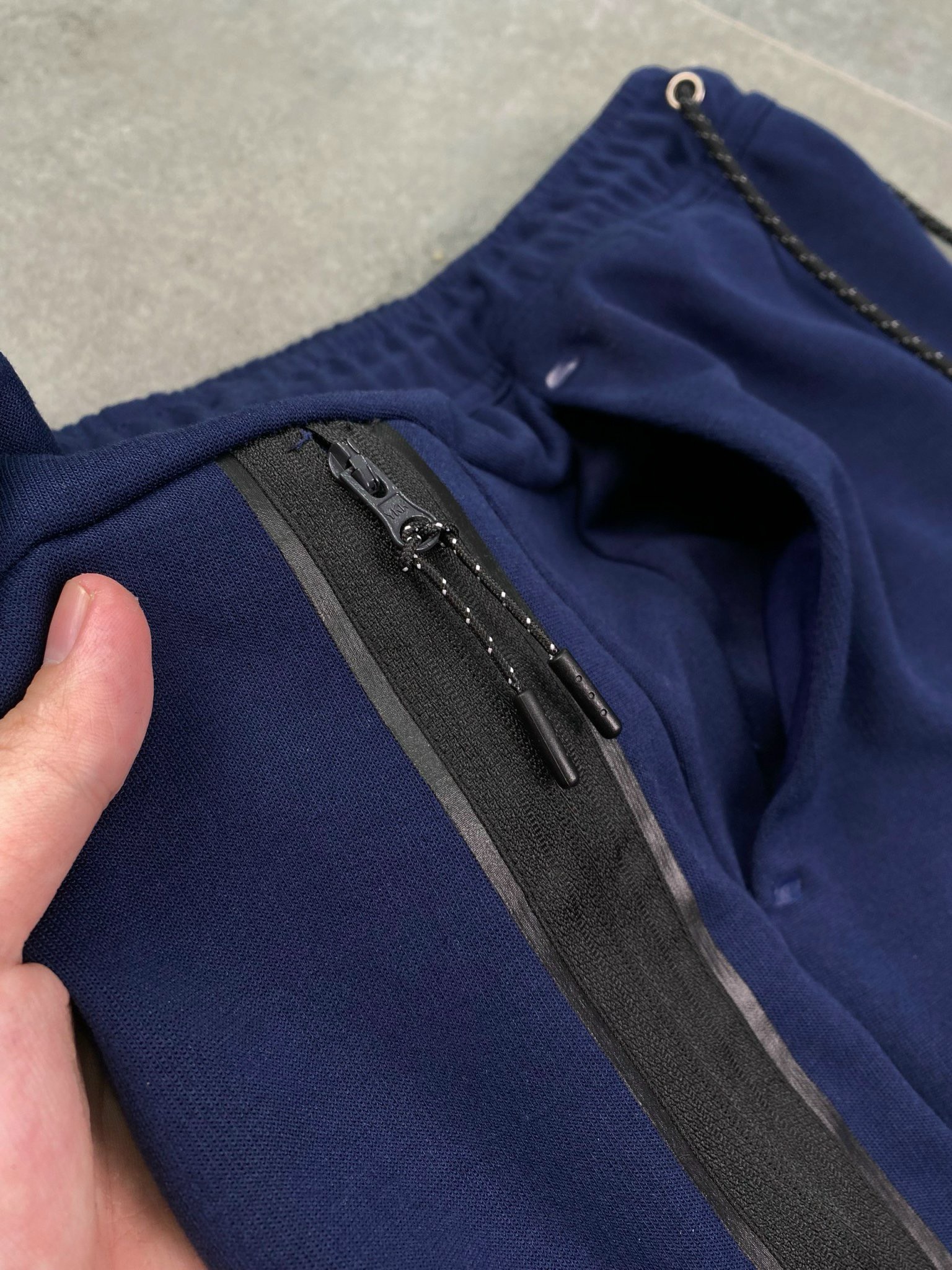 Bộ Quần Áo Thể Thao Nike Sportswear Tech Fleece Men's Full-Zip Hoodie - Navy