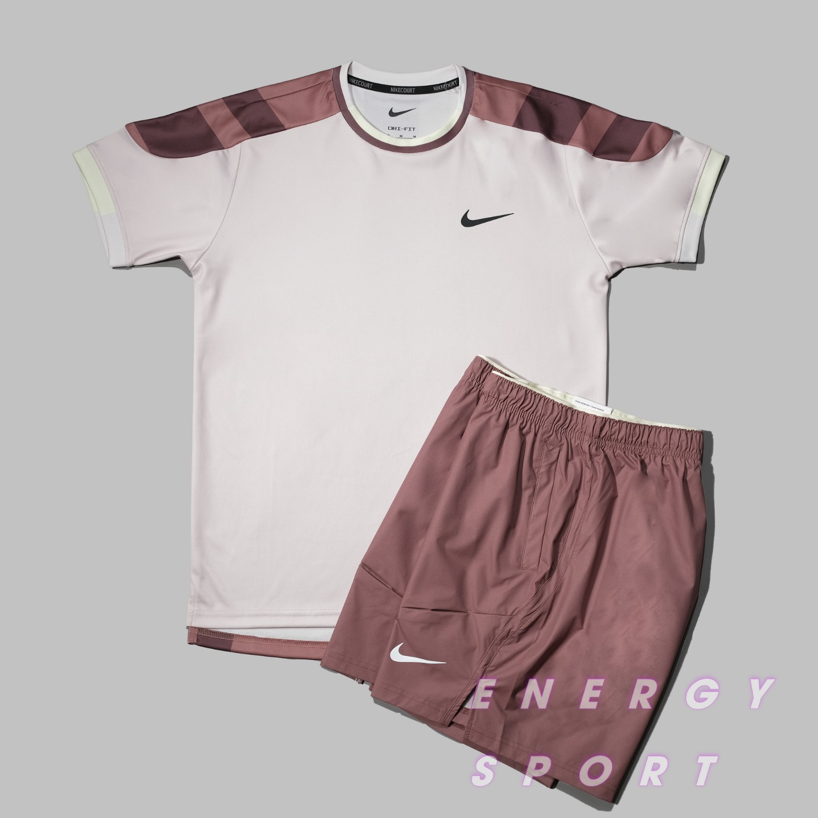 Bộ Quần Áo Thể Thao Tennis Pickleball Nam NK Court Slam FD5195-019