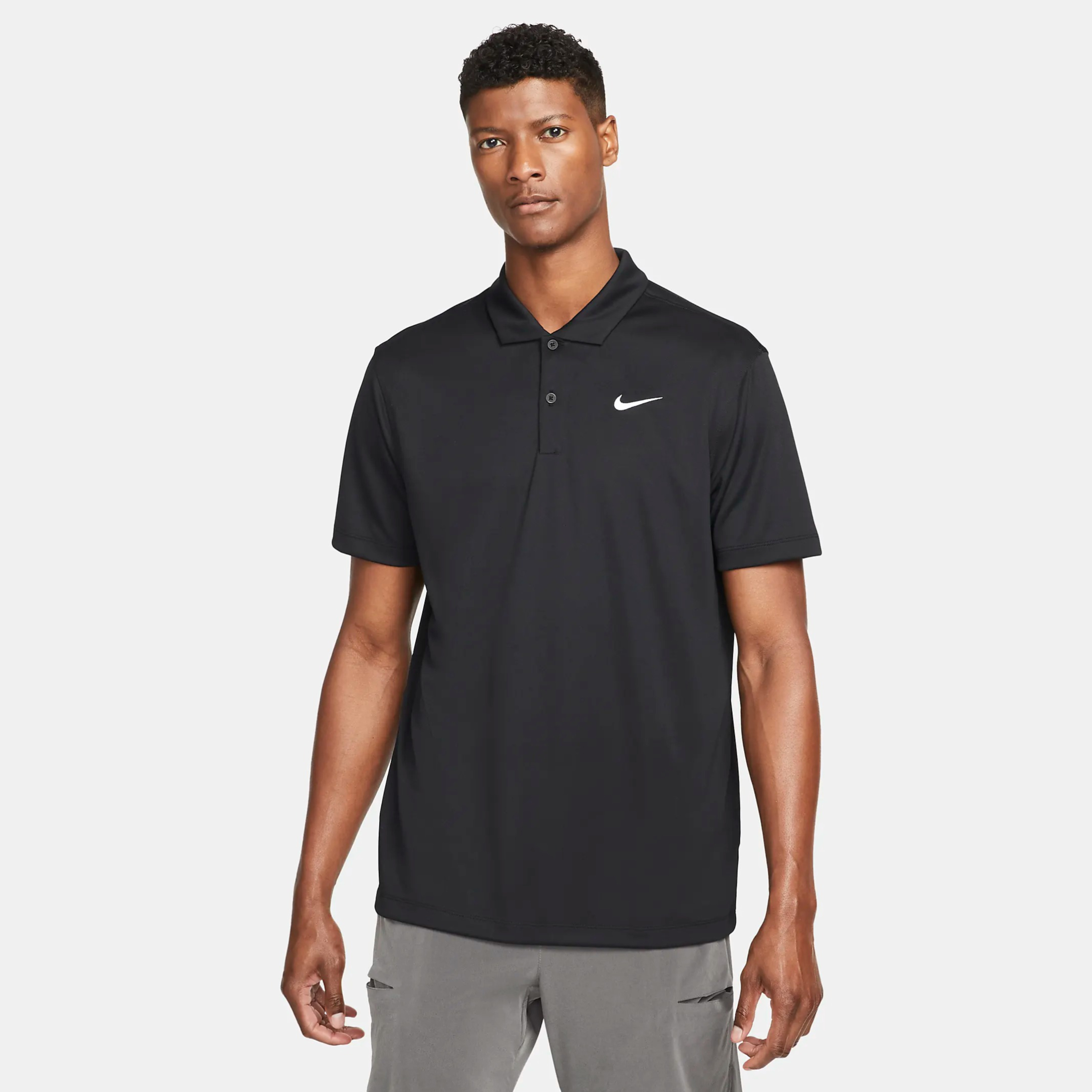 Áo Thun Polo Thể Thao Nam Nike Court Dri-FIT Men's Tennis - Đen
