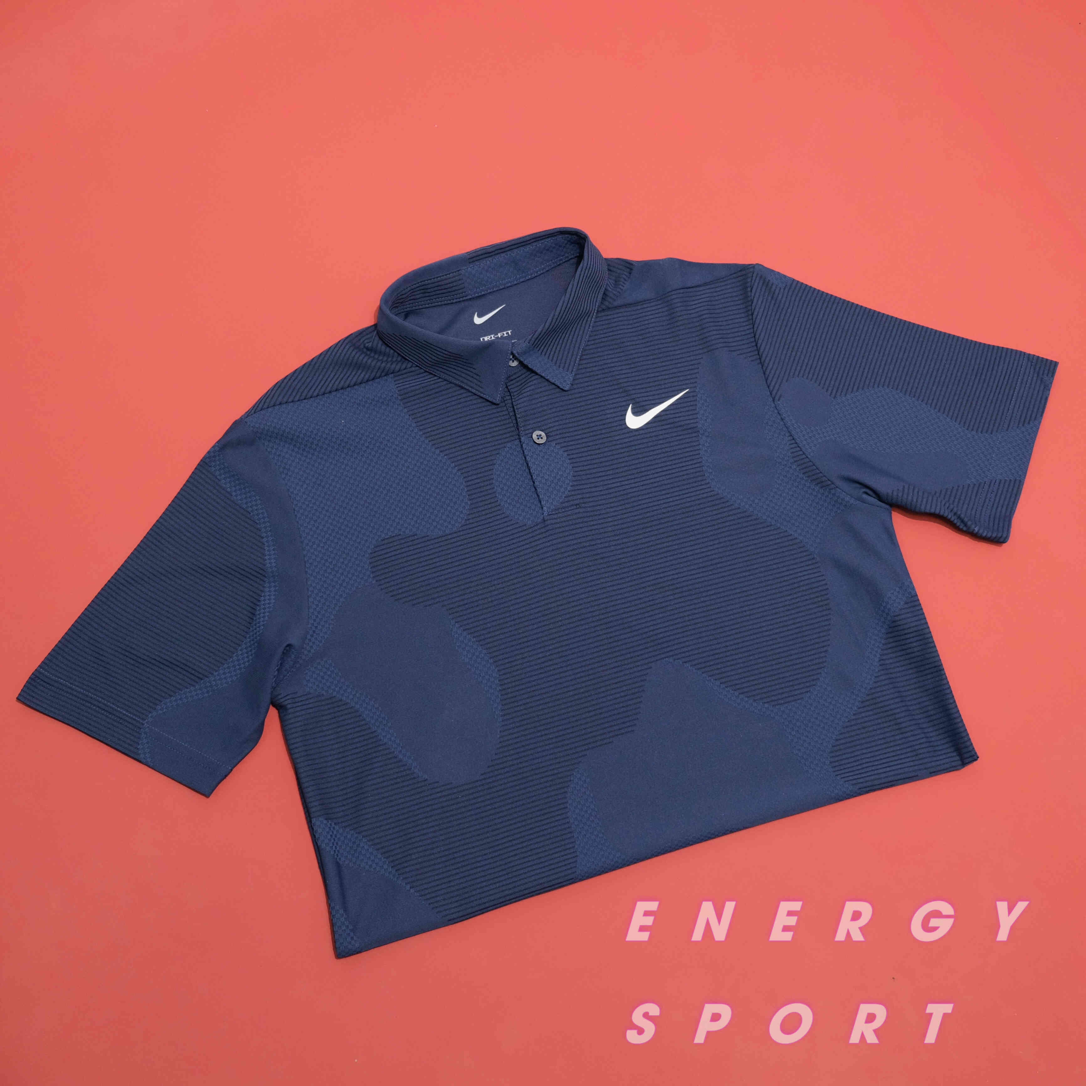 Áo Thun Polo Thể Thao Nam Nike Dri-FIT ADV Tour Camo Golf - Navy