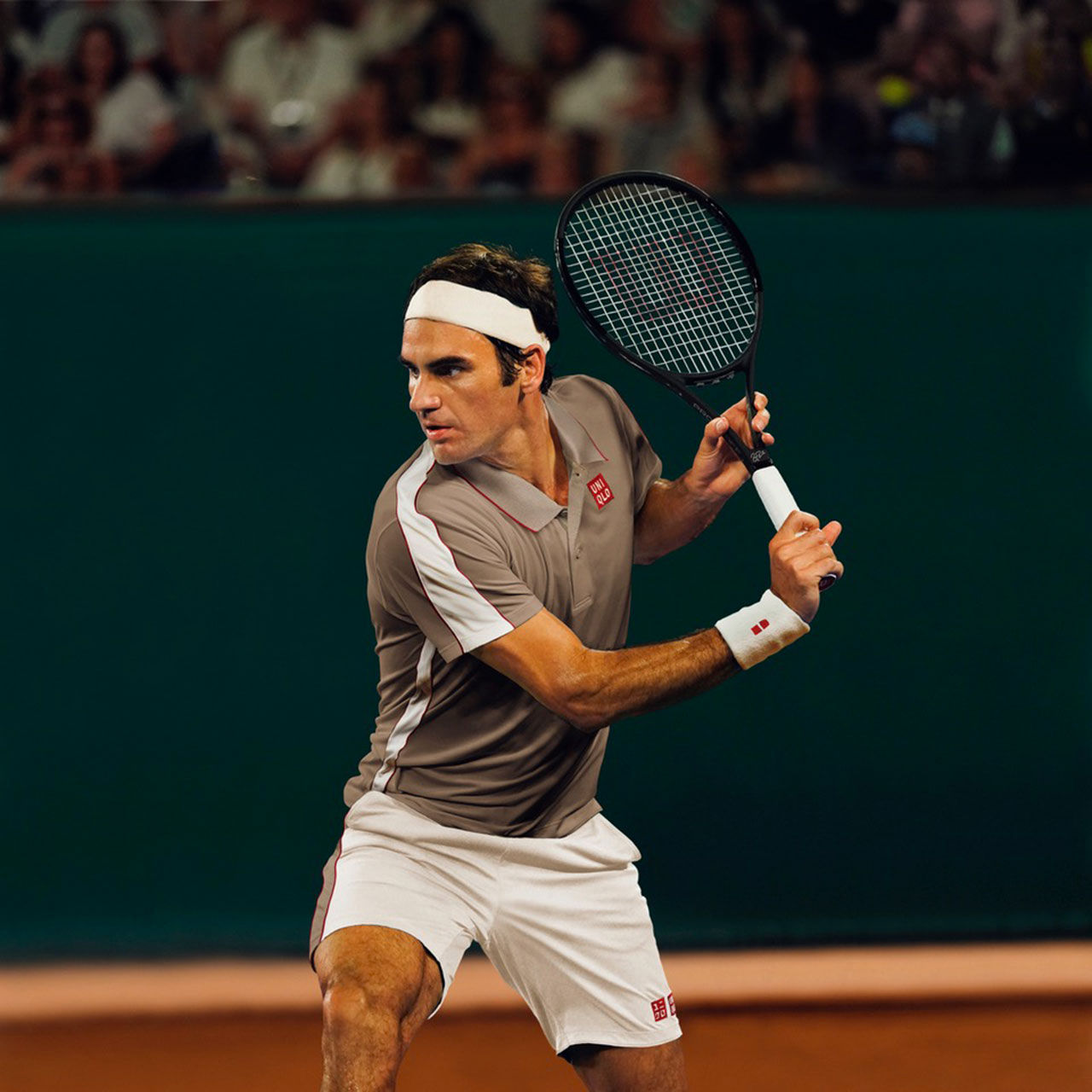 Bộ Quần Áo Thể Thao Tennis Uniqlo Roger Federer Doha Open
