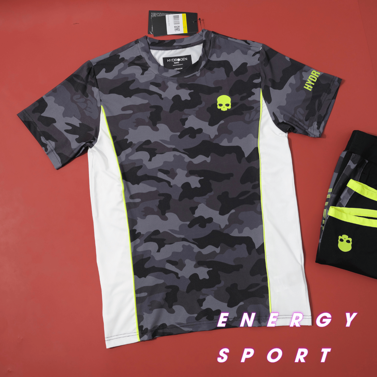 Bộ Quần Áo Thể Thao Tennis Hydrogen Camo Tech DT0007-L92