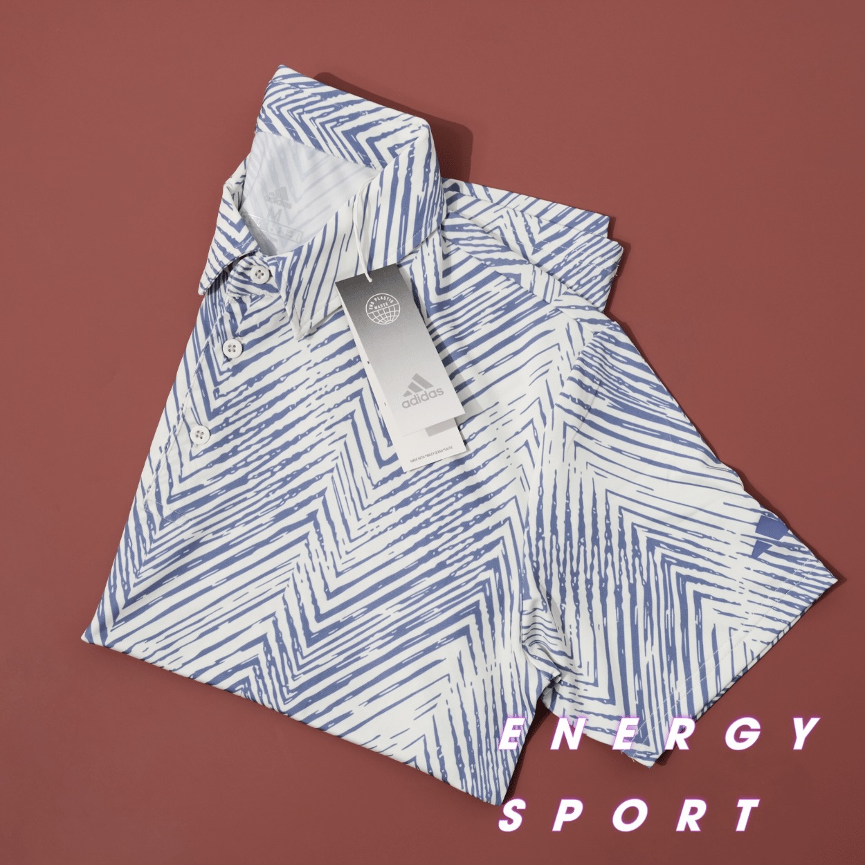 Áo Thun Polo Goft Adidas ULT365 ALLOVER - IU4386