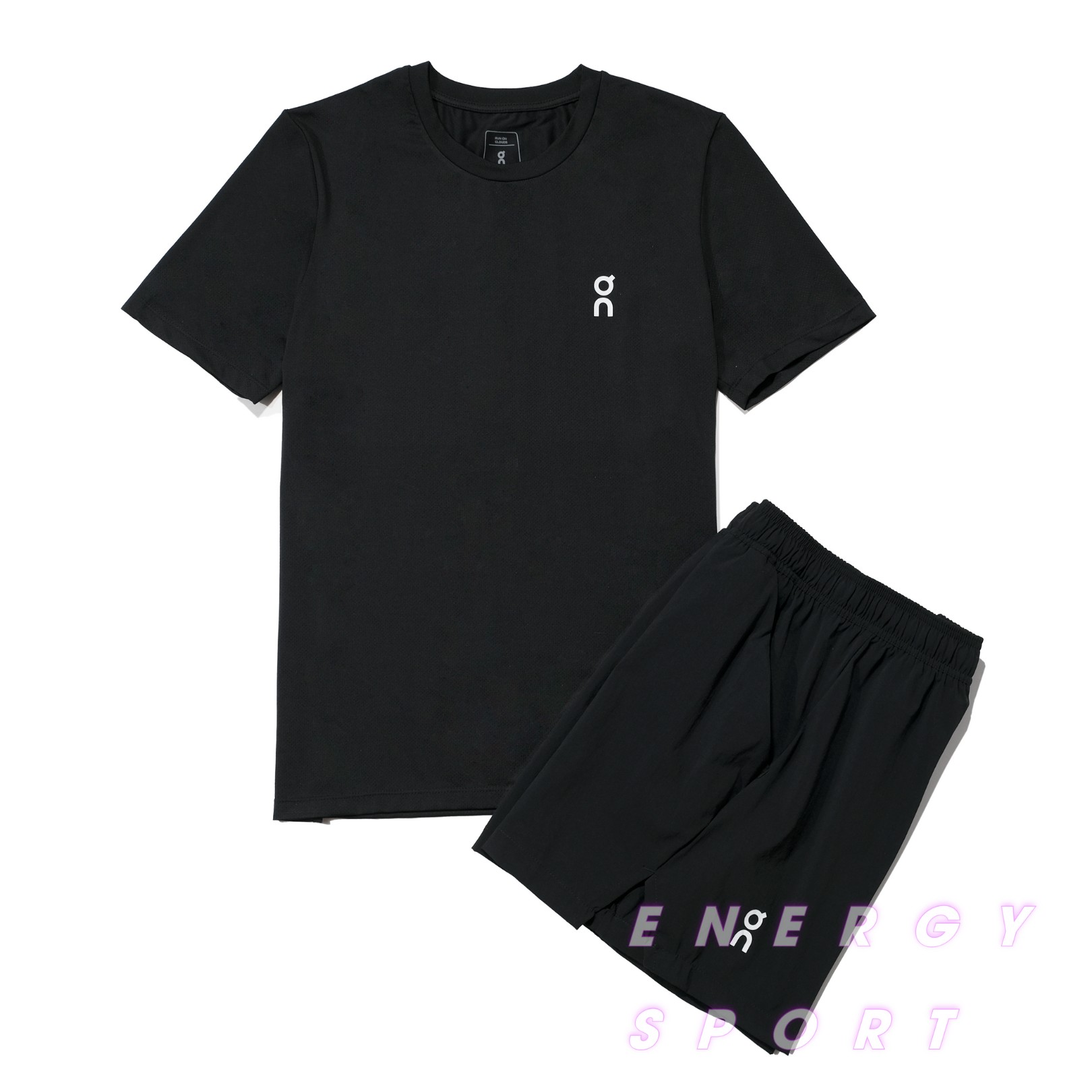 Bộ Quần Áo Thể Thao Tennis Pickleball Cộc Tay Thoáng Mát ON Court - Full Đen