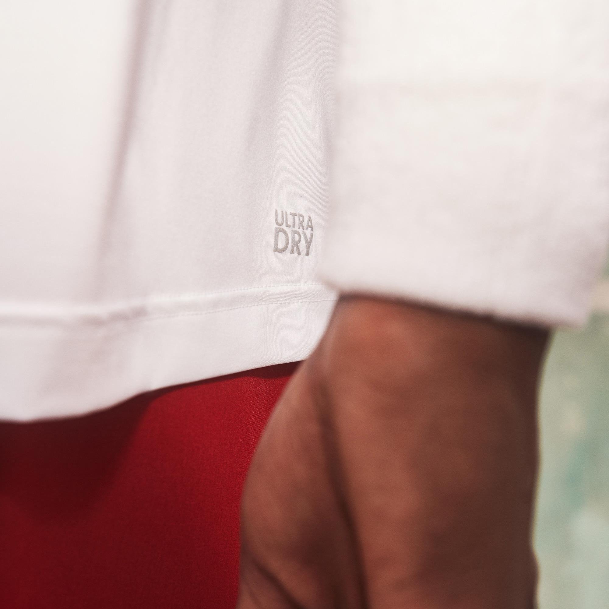 Bộ Quần Áo Thể Thao Tennis Lacoste Sport X Novak Djokovic Breathable - Đỏ