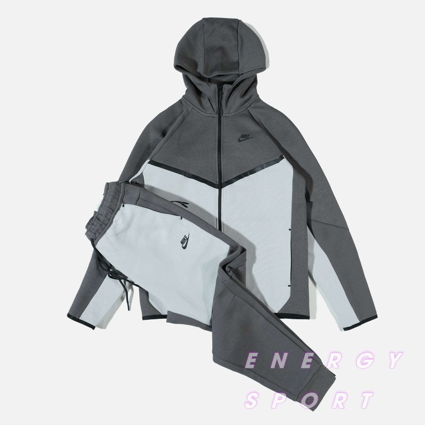 Quần Áo Thể Thao Nike Tech Fleece - Ghi