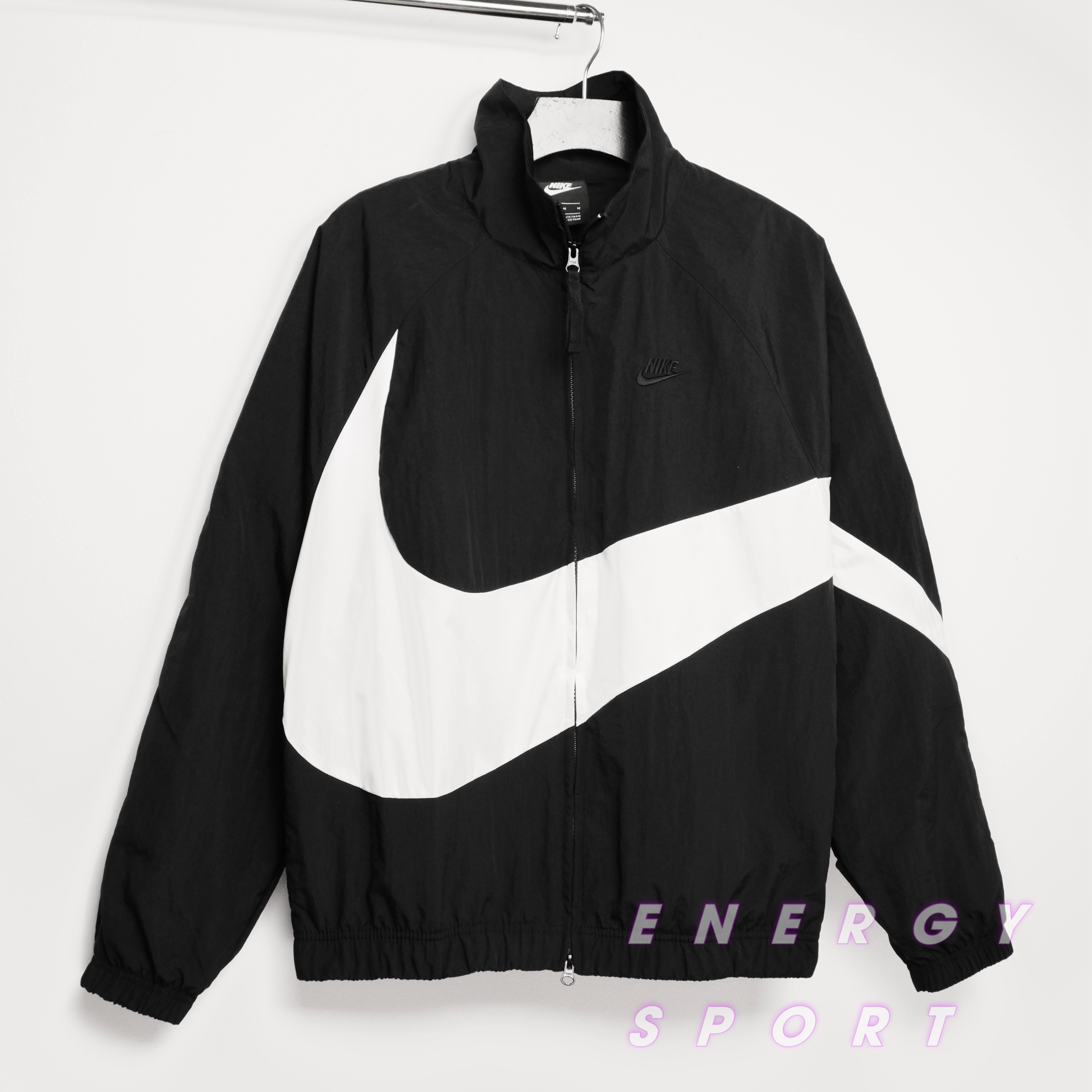 Áo Khoác Gió Unisex Nam Nữ Nike Sportswear Big Swoosh Woven Jacket AR3133-010