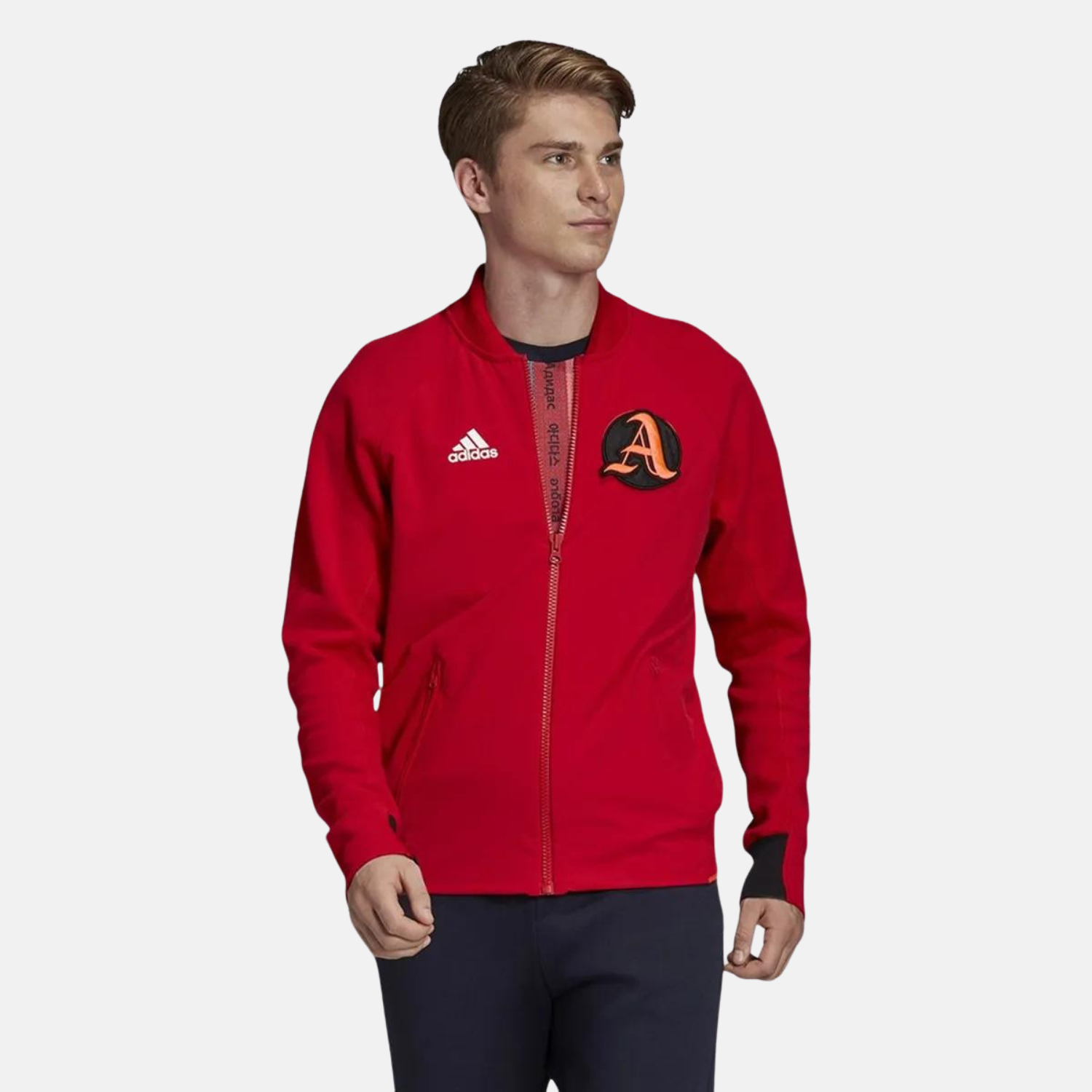 Áo Khoác Bomber Thể Thao Unisex Adidas VRCT Jacket - Đỏ