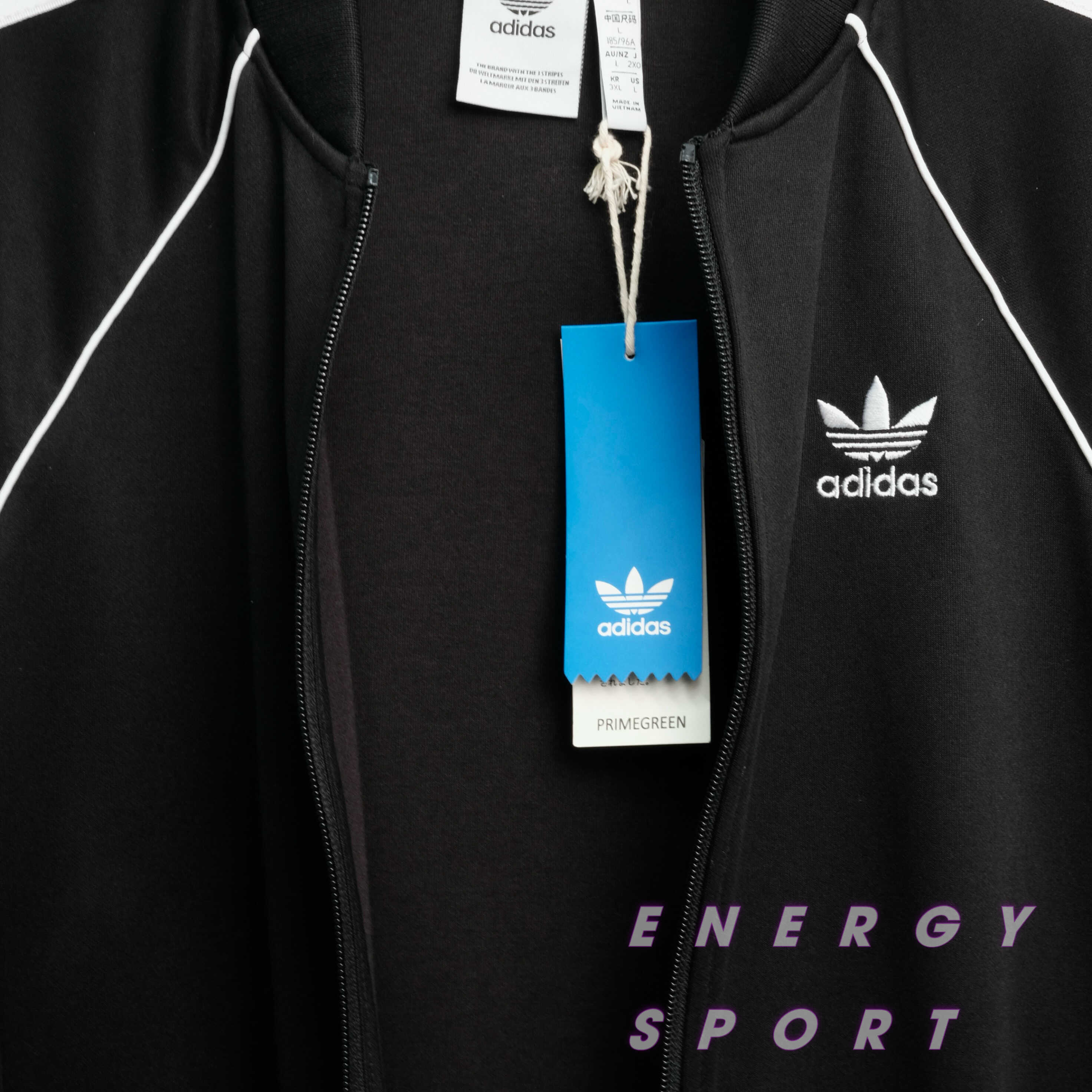 Áo Khoác Bomber Unisex Adidas Adicolor Classics SST Track Jacket - Màu Đen
