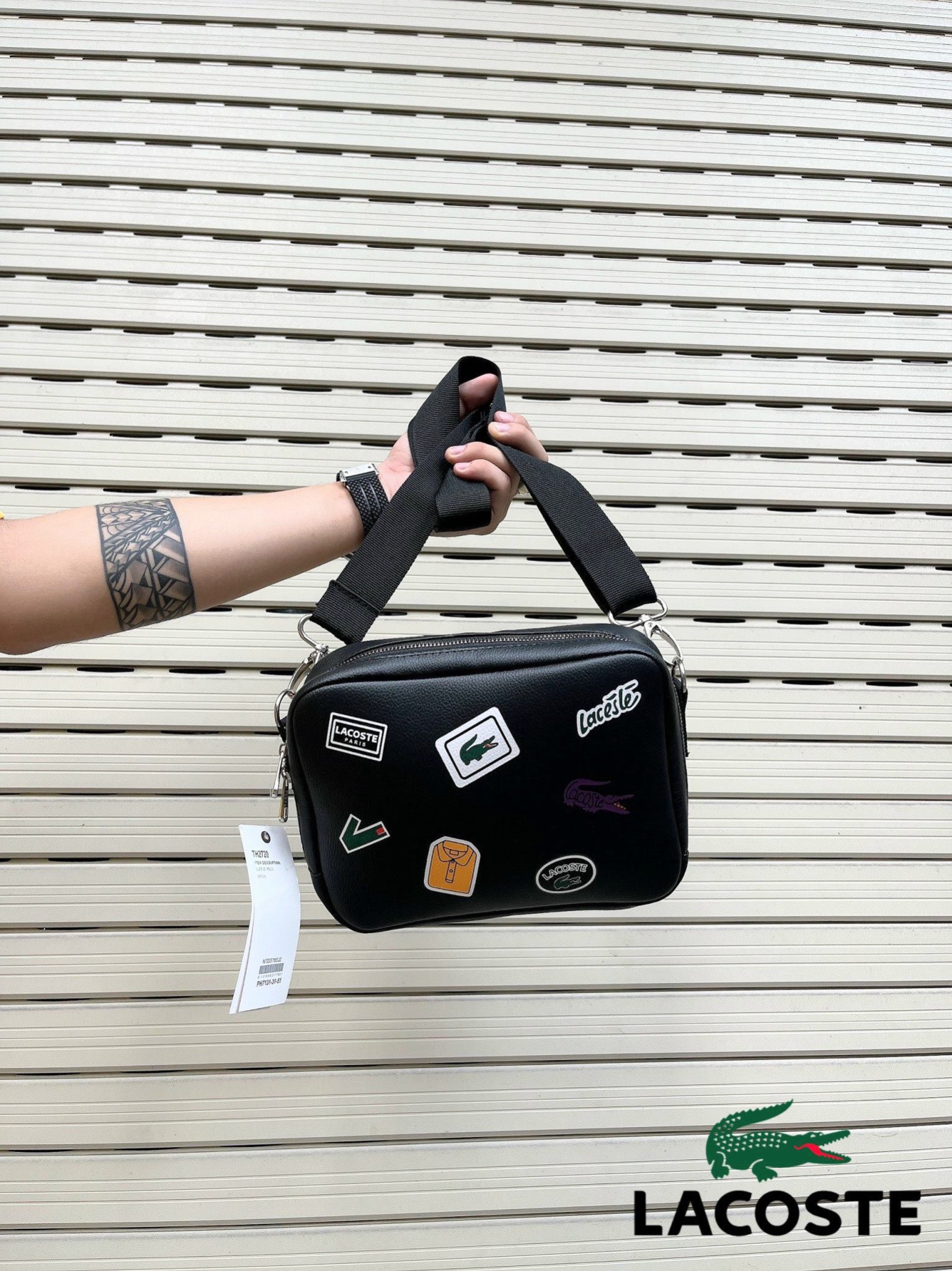 Túi Đeo Chéo Thời Trang Lacoste Torebka Crossover Bag