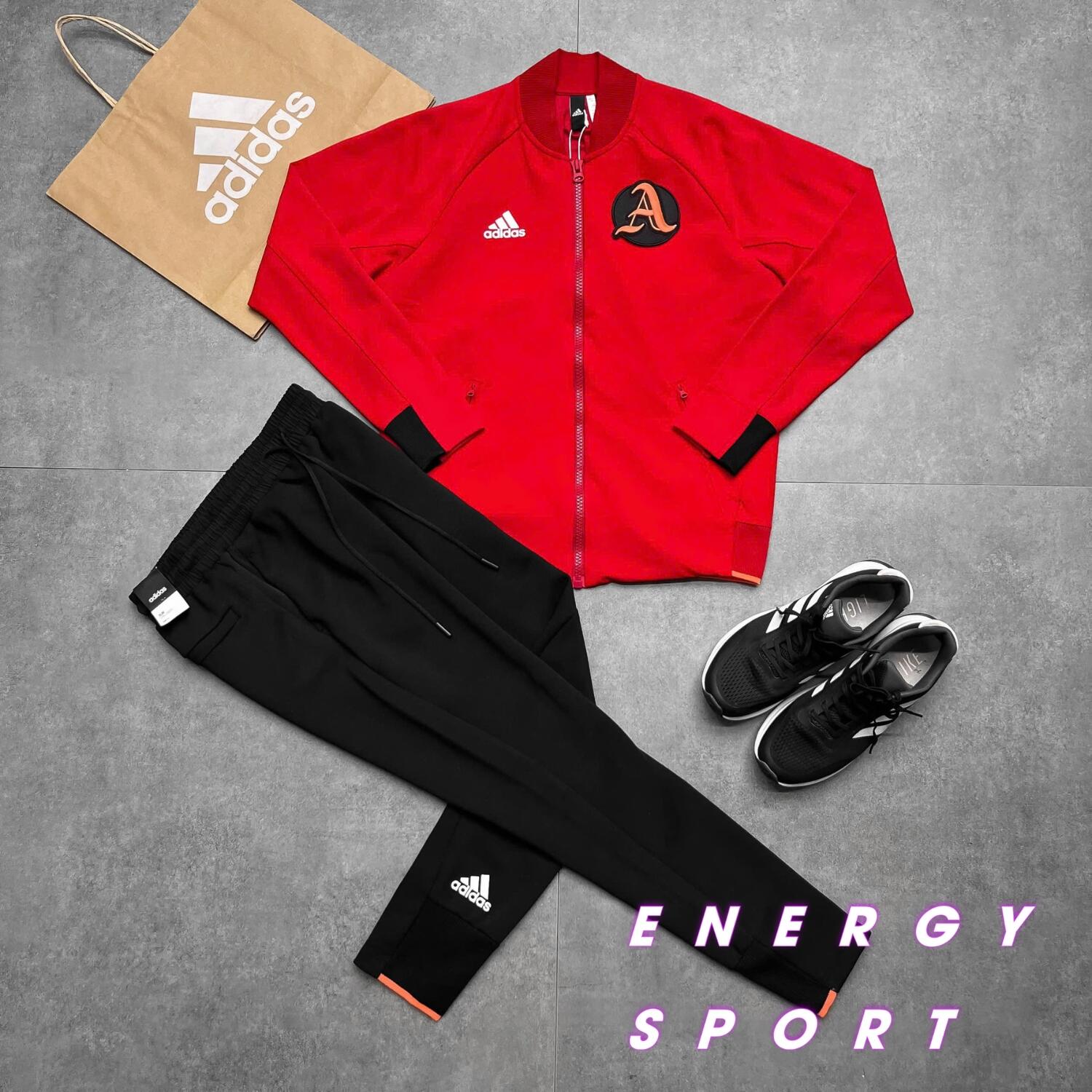 Áo Khoác Bomber Thể Thao Unisex Adidas VRCT Jacket - Đỏ