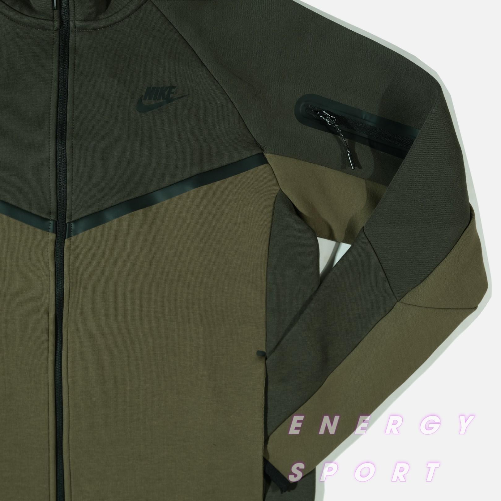 Quần Áo Thể Thao Nike Tech Fleece - Rêu
