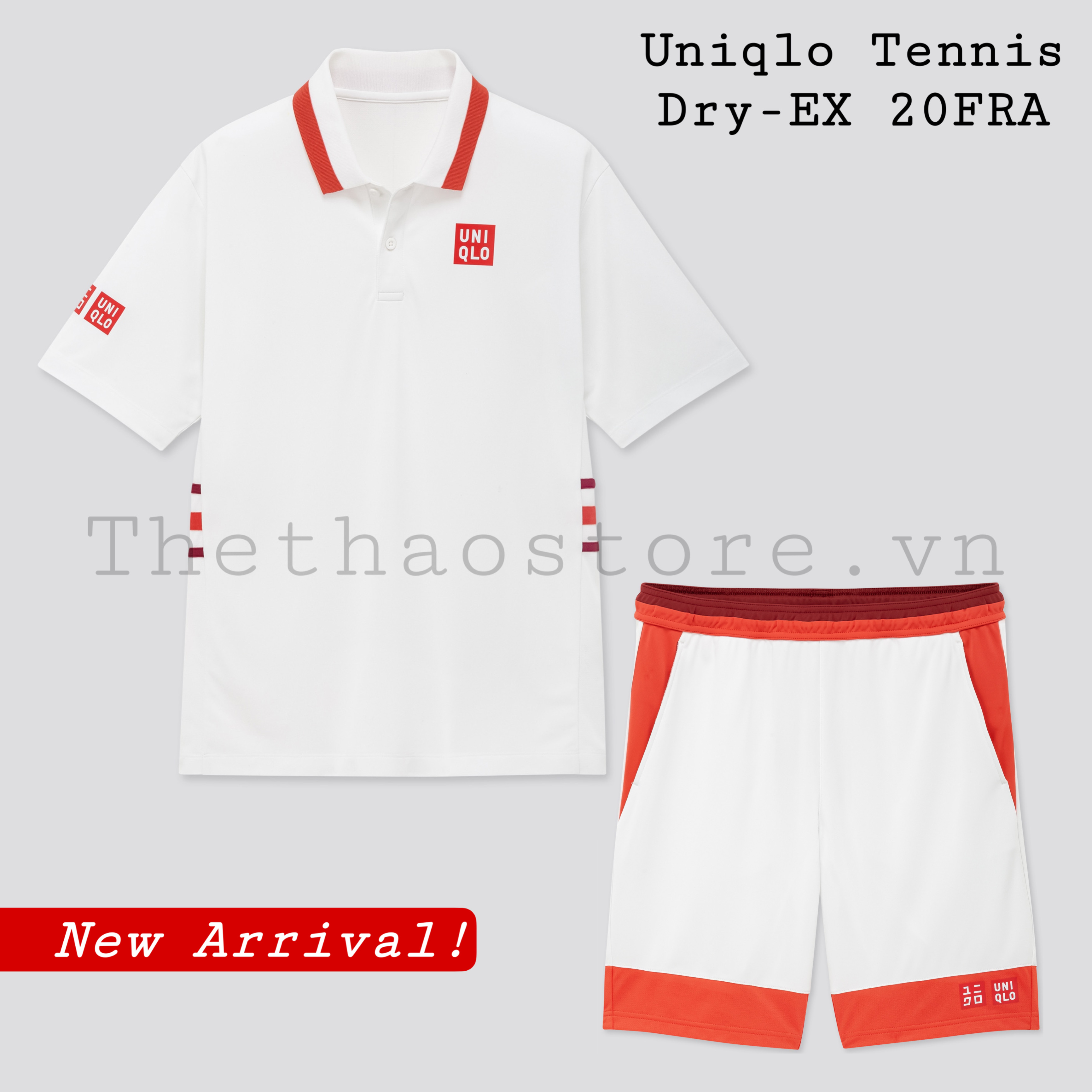 GIÁ XƯỞNG Bộ quần áo thể thao uniqlo Sport Clothings HÀNG XUẤT DƯ bộ quần  áo tennis cao cấp hot 2021  MixASale