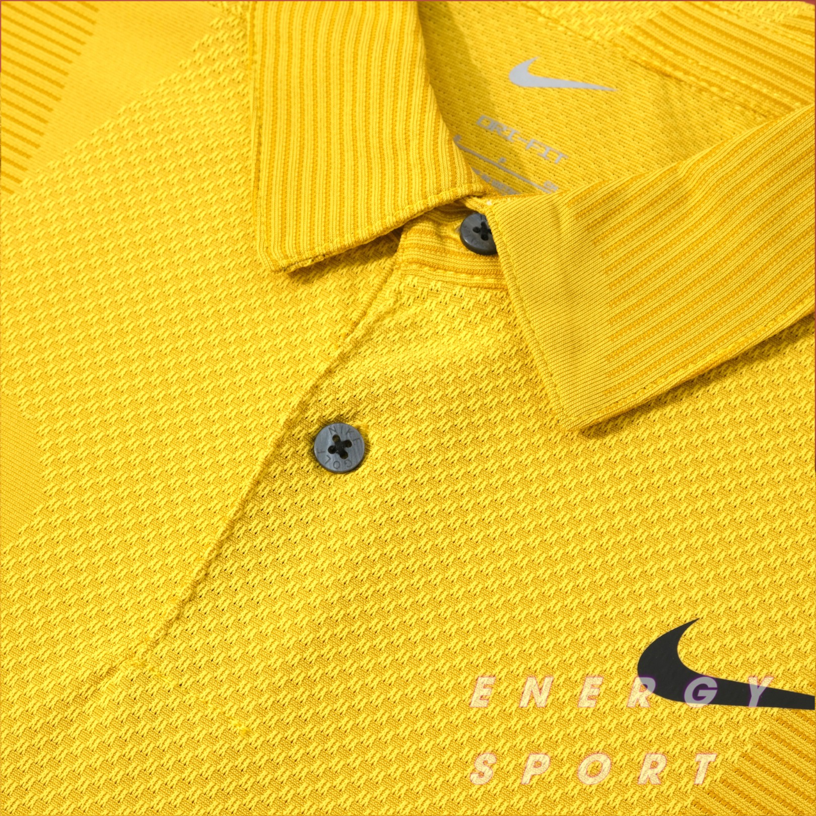 Áo Thun Polo Nam NK Dri-FIT ADV Tour Camo Golf - Vàng