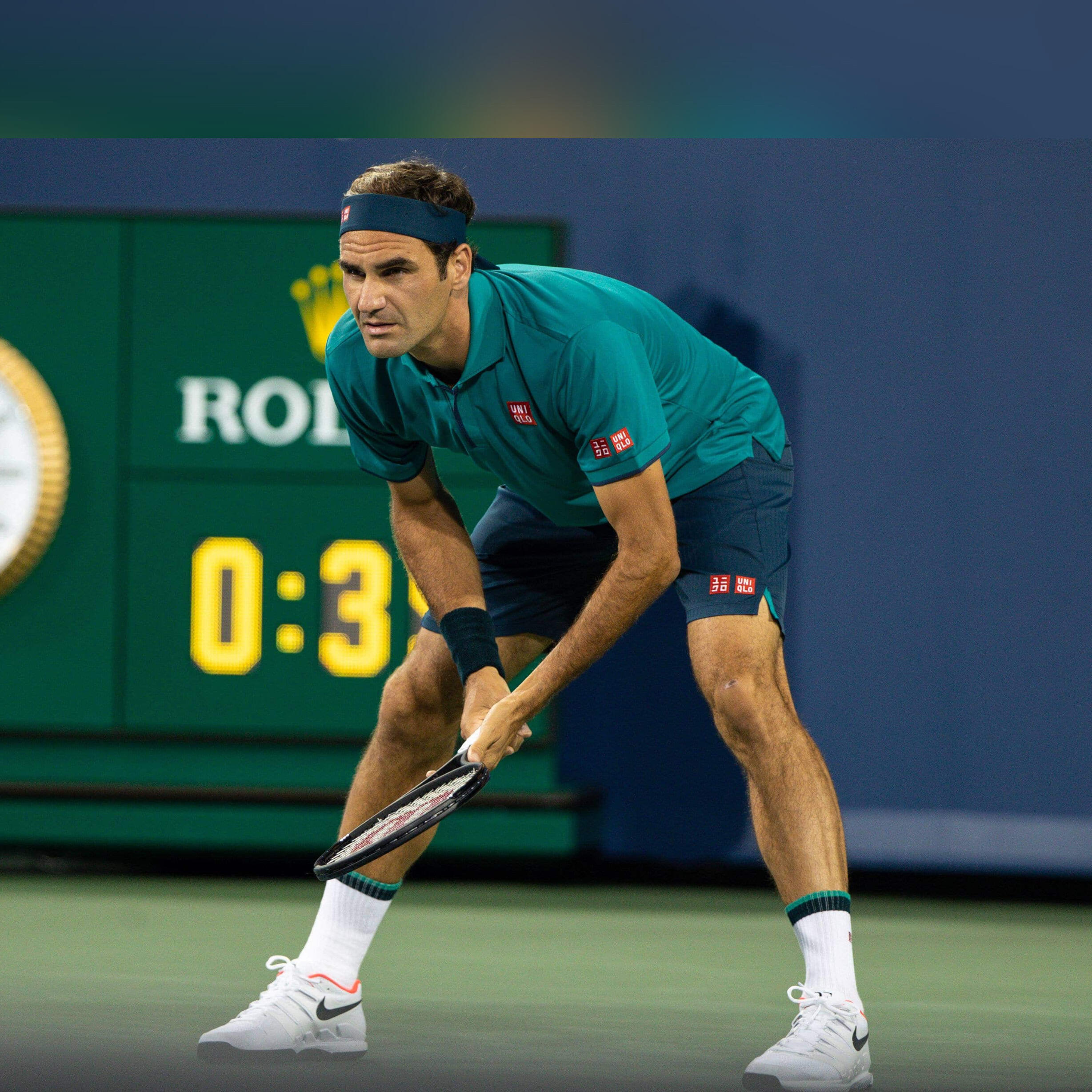 Bộ Quần Áo Thể Thao Tennis Uniqlo Roger Federer