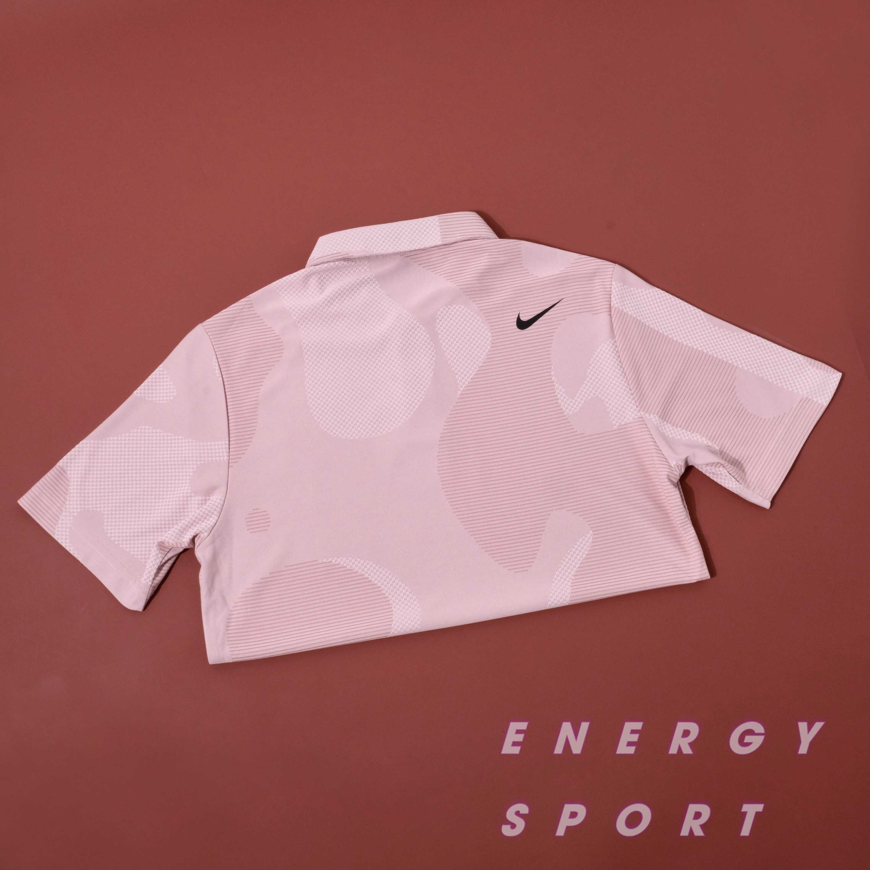 Áo Thun Polo Nam NK Dri-FIT ADV Tour Camo Golf - Hồng Phấn