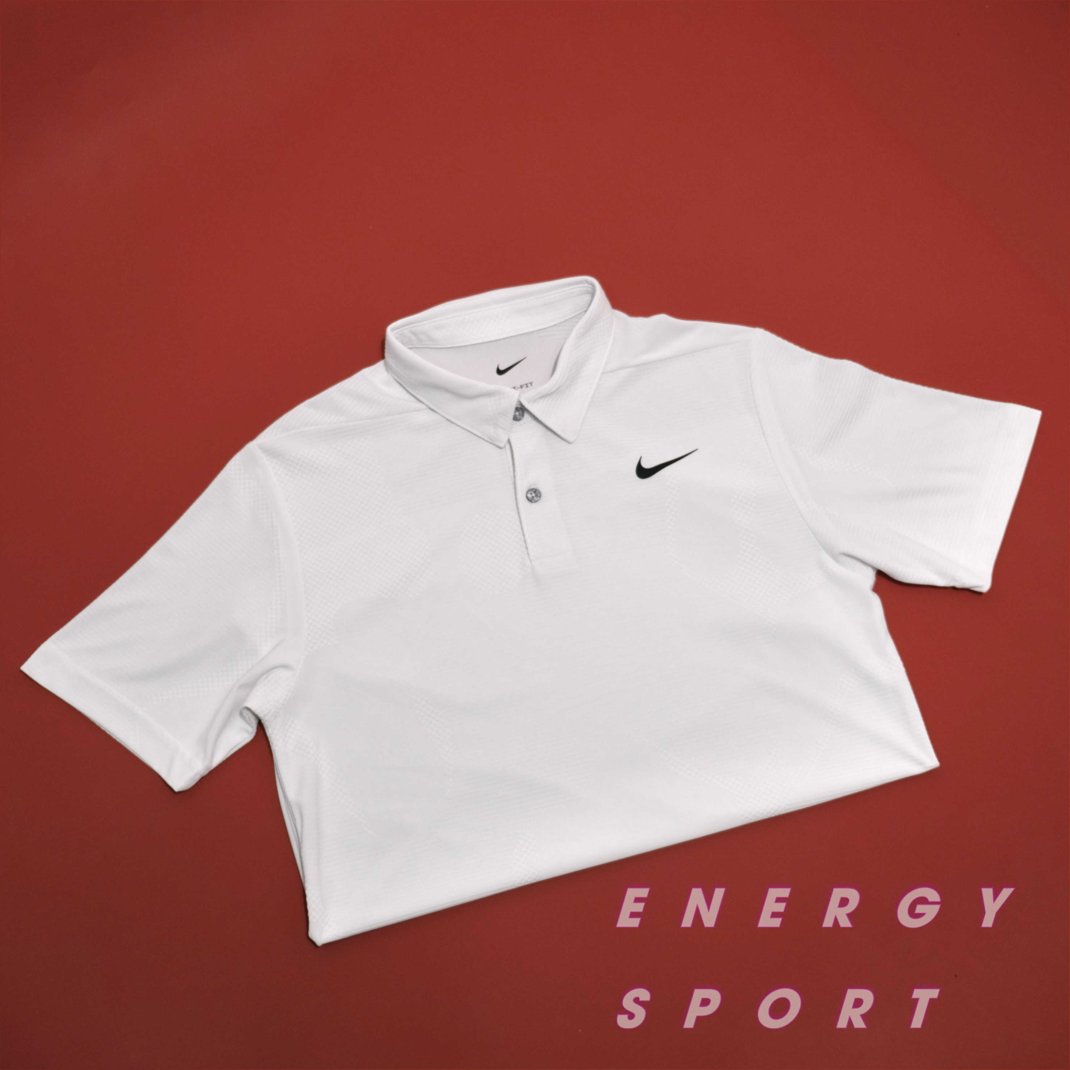 Áo Thun Polo Thể Thao Nam Nike Dri-FIT ADV Tour Camo Golf - Trắng