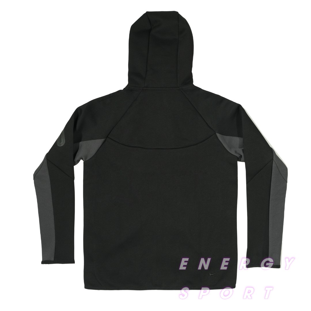Áo Khoác Thể Thao Nike Tech Fleece - ĐEN GHI