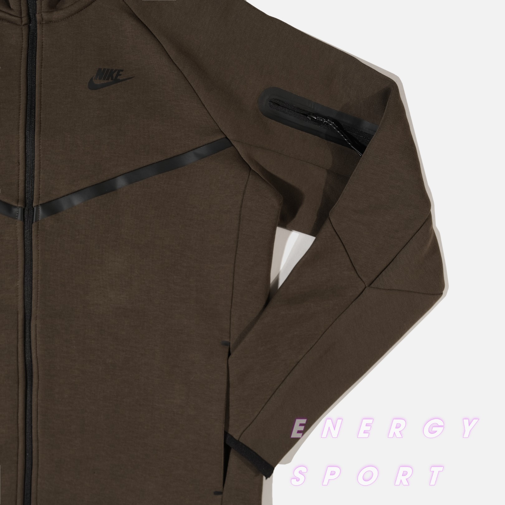 Quần Áo Thể Thao Nike Tech Fleece - Nâu Cafe