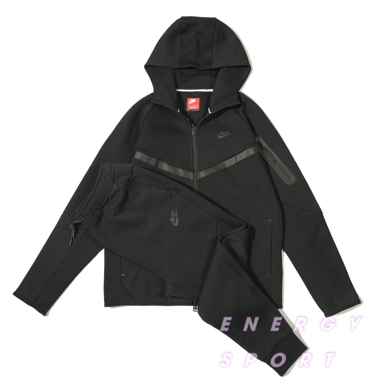 Quần Áo Thể Thao Nike Tech Fleece - ĐEN