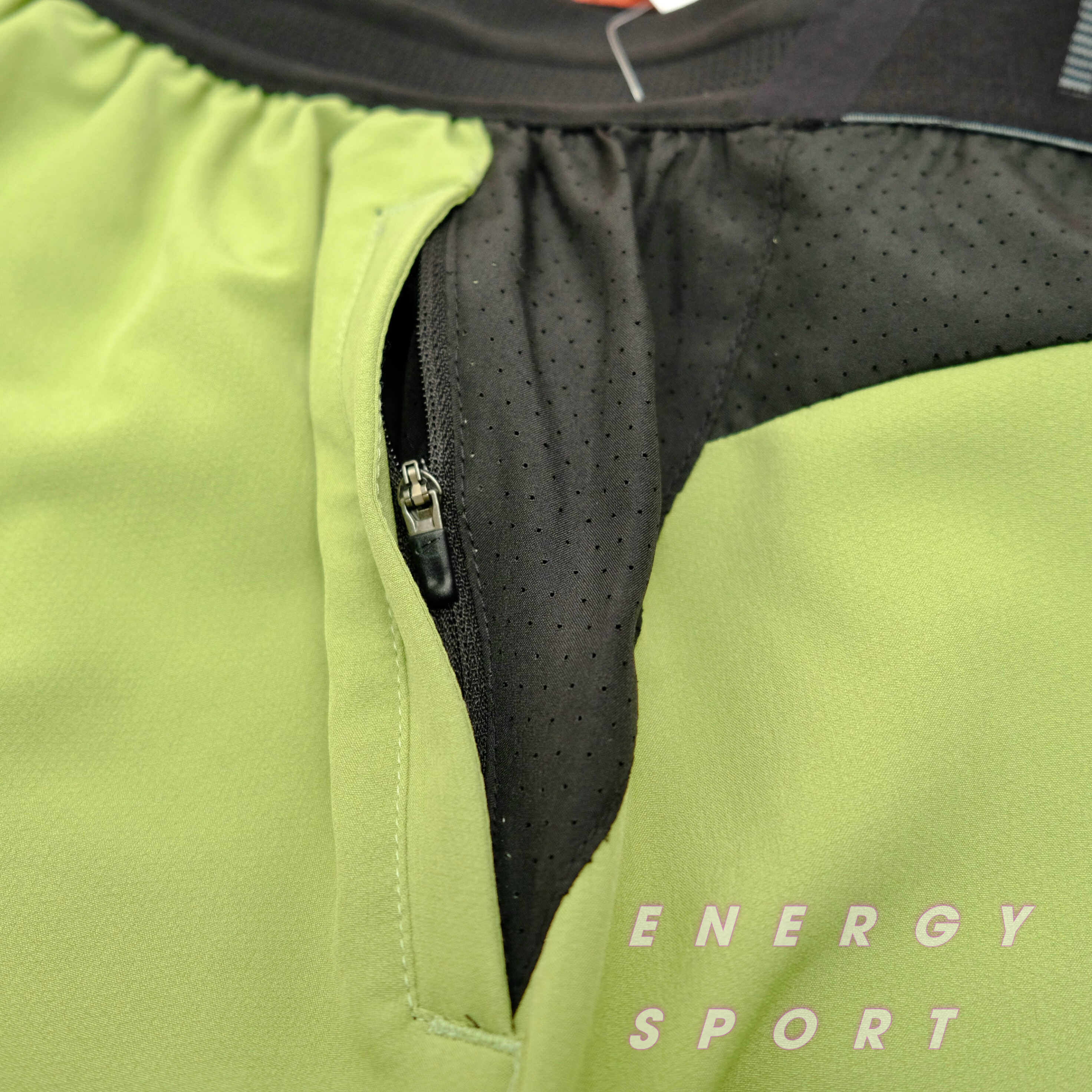 Quần Short Thể Thao Nam Nike Men's Pro Full Zip - Xanh Lá