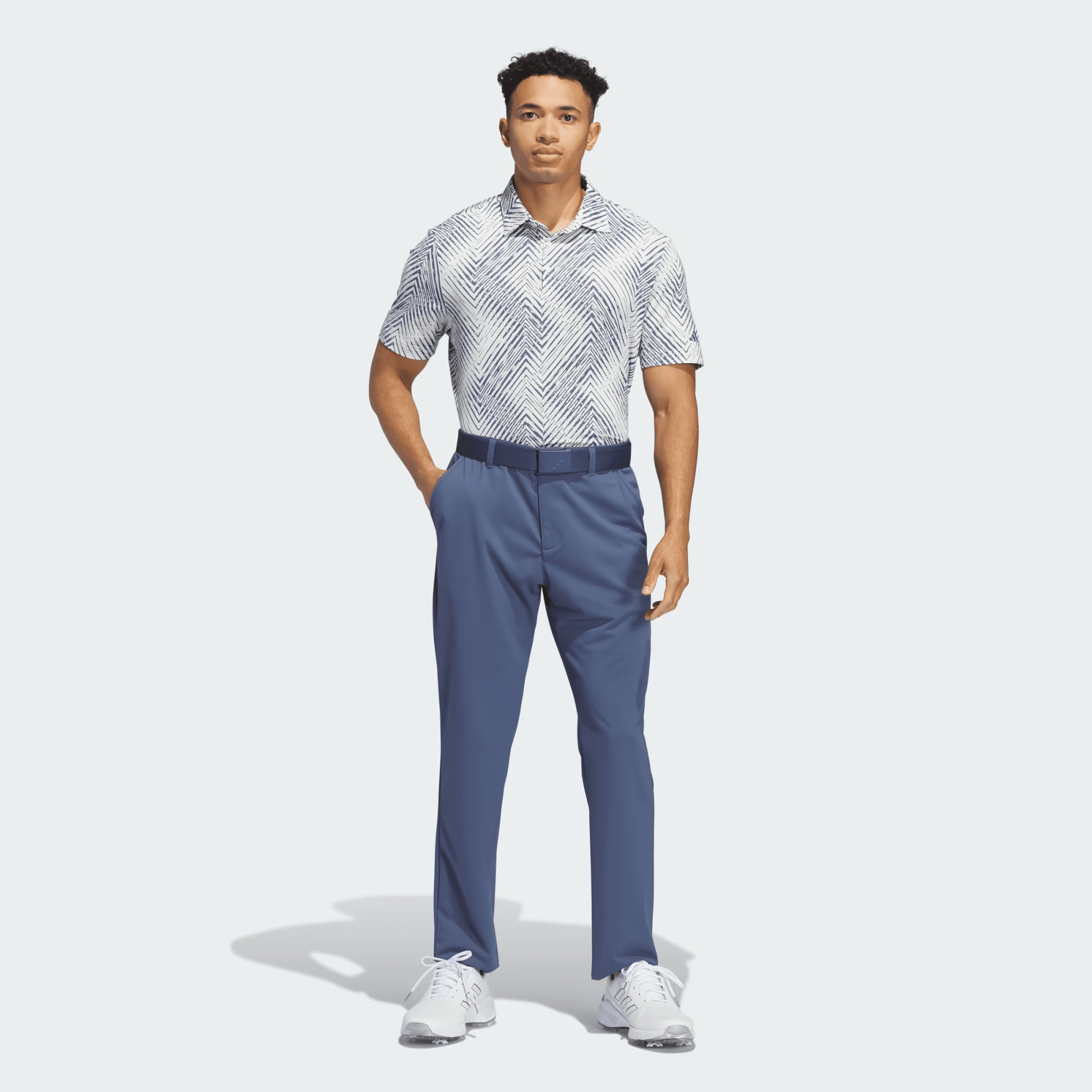 Áo Thun Polo Goft Adidas ULT365 ALLOVER - IU4386