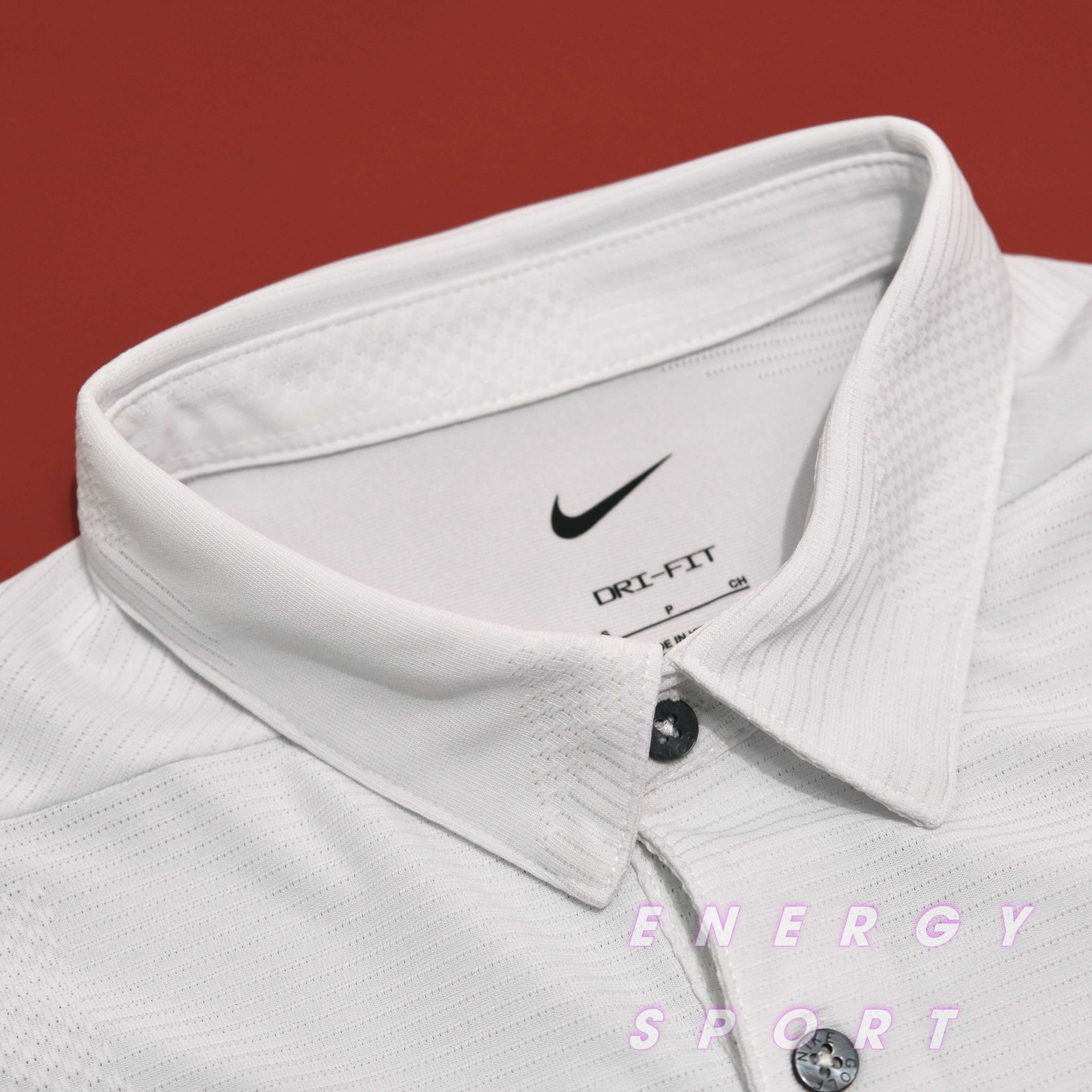 Áo Thun Polo Thể Thao Nam Nike Dri-FIT ADV Tour Camo Golf - Trắng