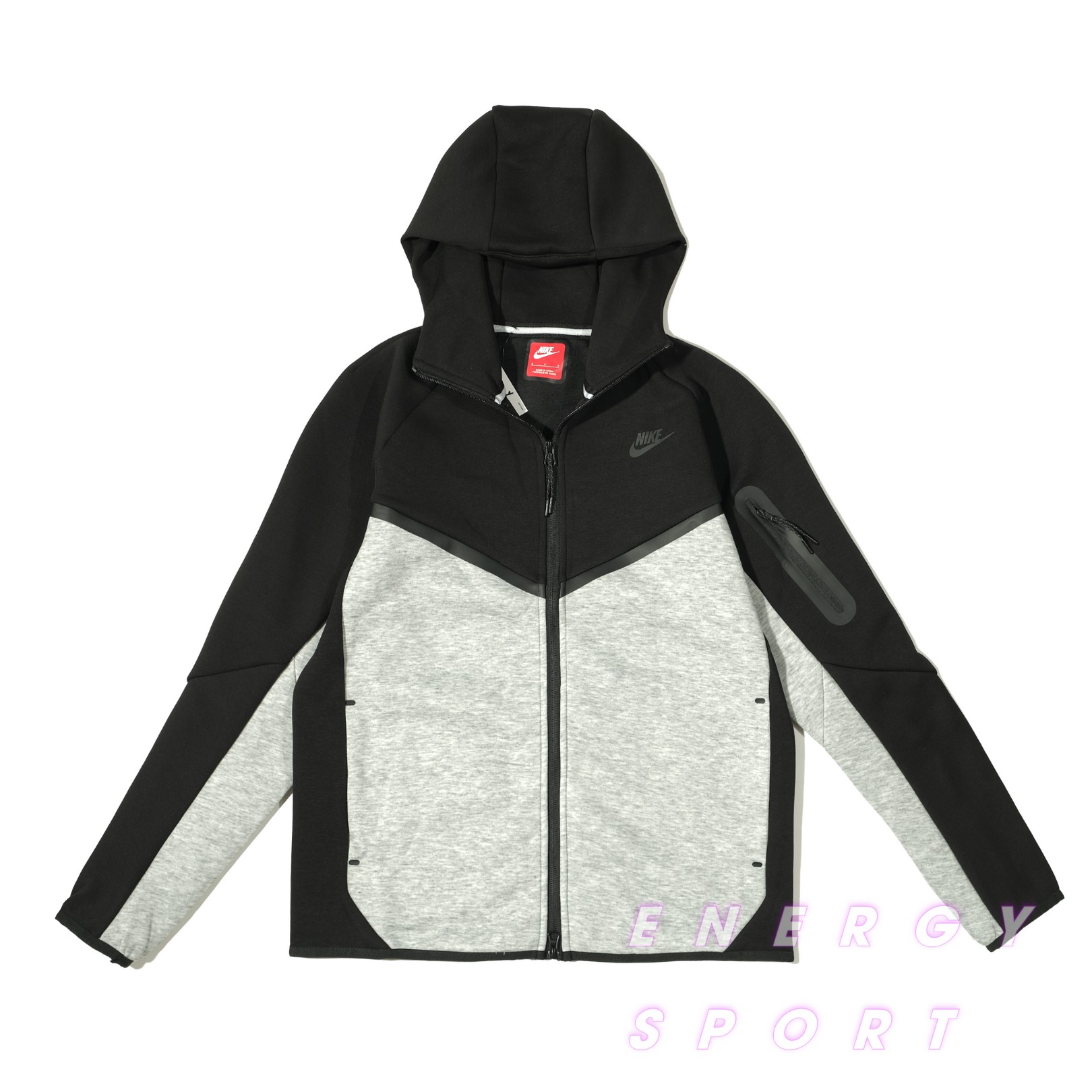 Quần Áo Thể Thao Nike Tech Fleece - ĐEN XÁM