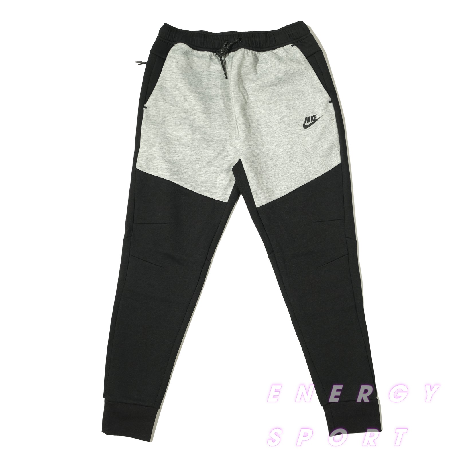 Quần Áo Thể Thao Nike Tech Fleece - ĐEN XÁM