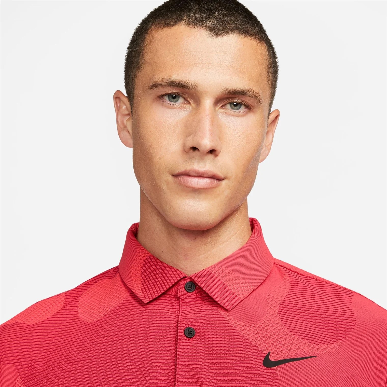 Áo Thun Polo Thể Thao Nam Nike Dri-FIT ADV Tour Camo Golf - Đỏ