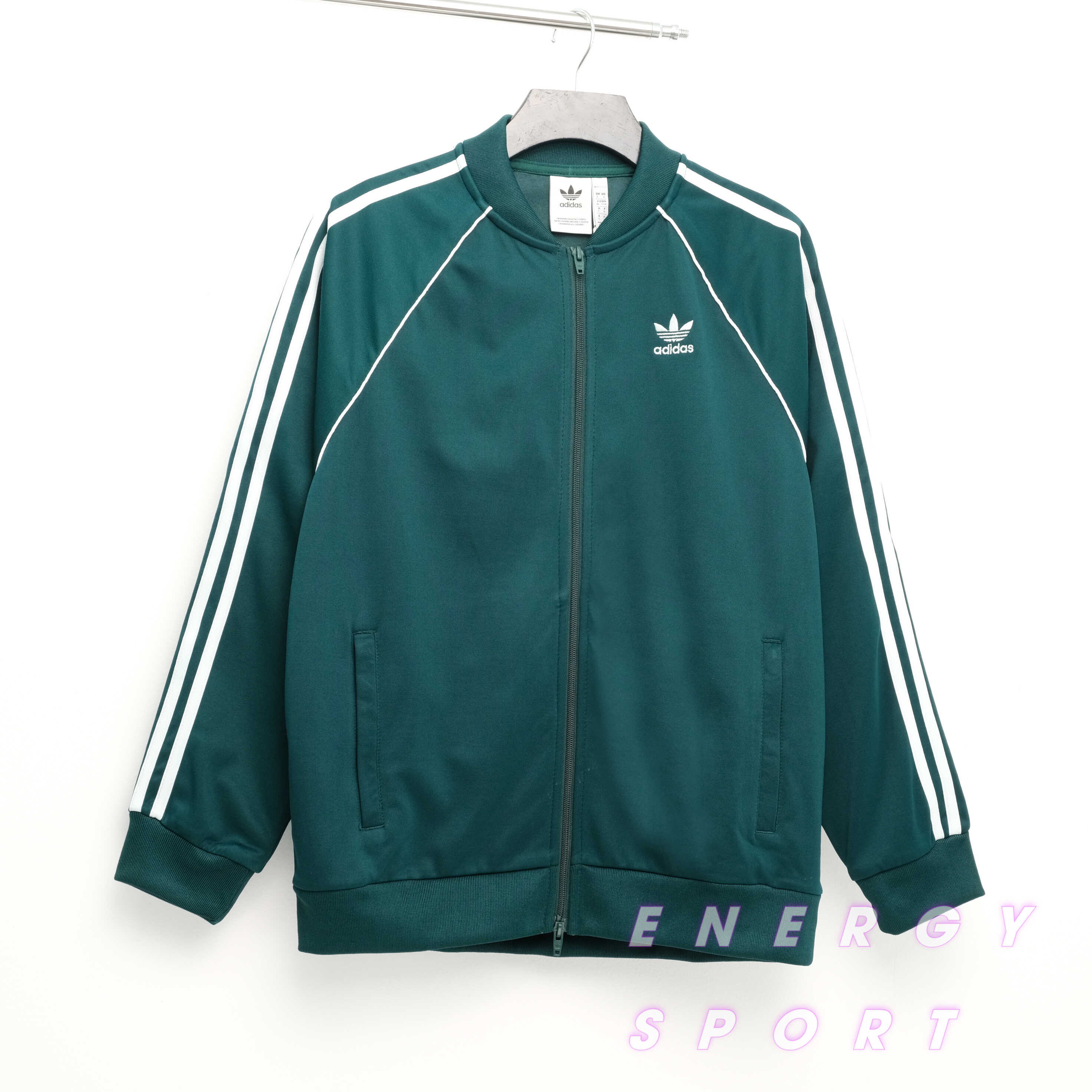 Bộ Quần Áo Thể Thao Unisex Nam Nữ Adidas Adicolor Classic Primeblue SST Track - Màu Xanh