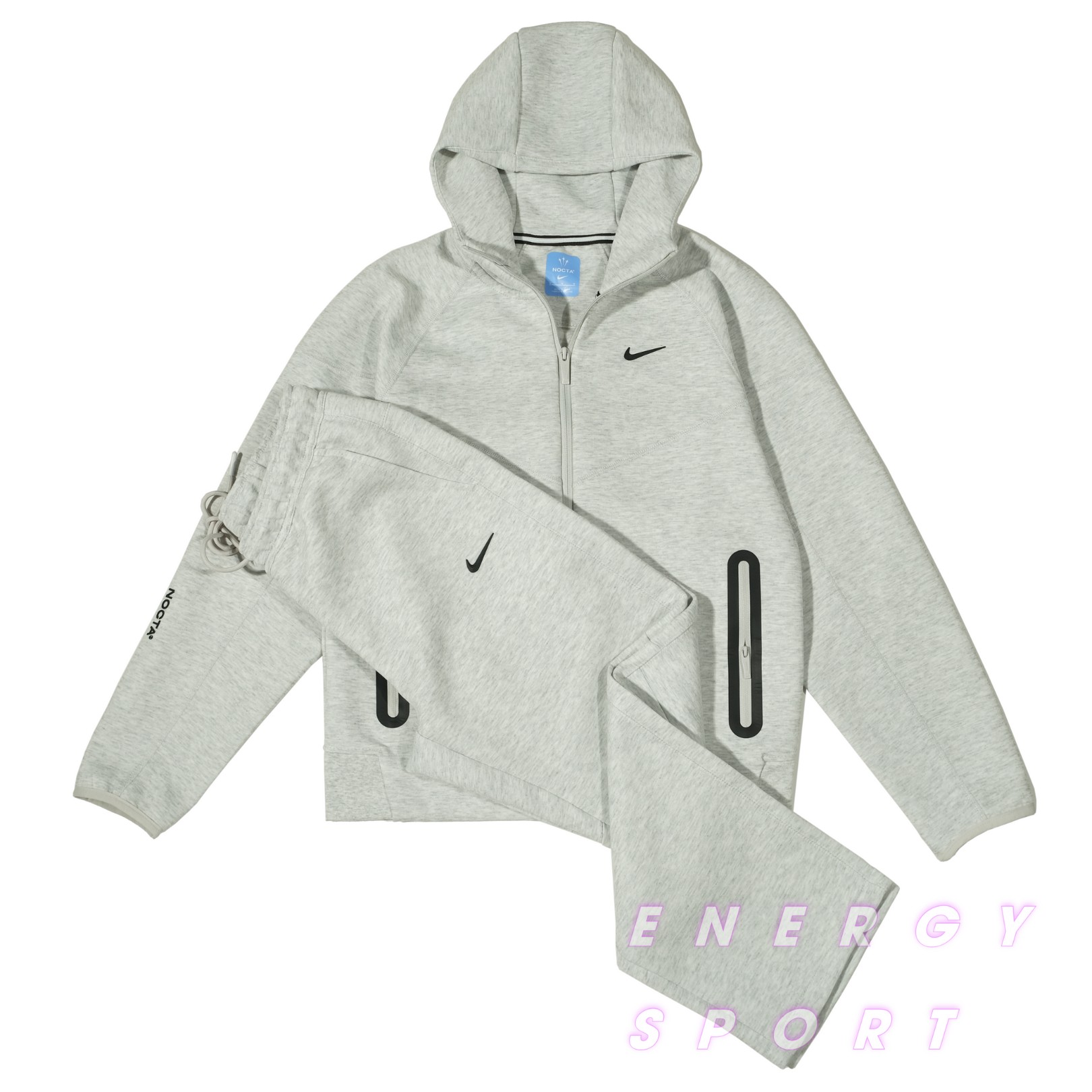 Quần Áo Thể Thao Nike Tech Full Zip X Nocta - Xám