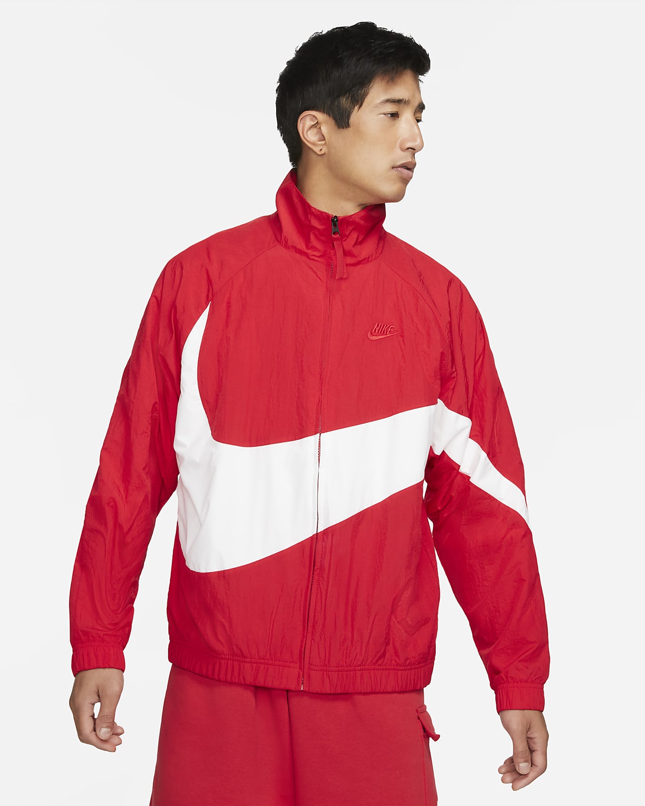 Áo Khoác Gió Unisex Nam Nữ Nike Sportswear Big Swoosh Woven Jacket Ar3133-658