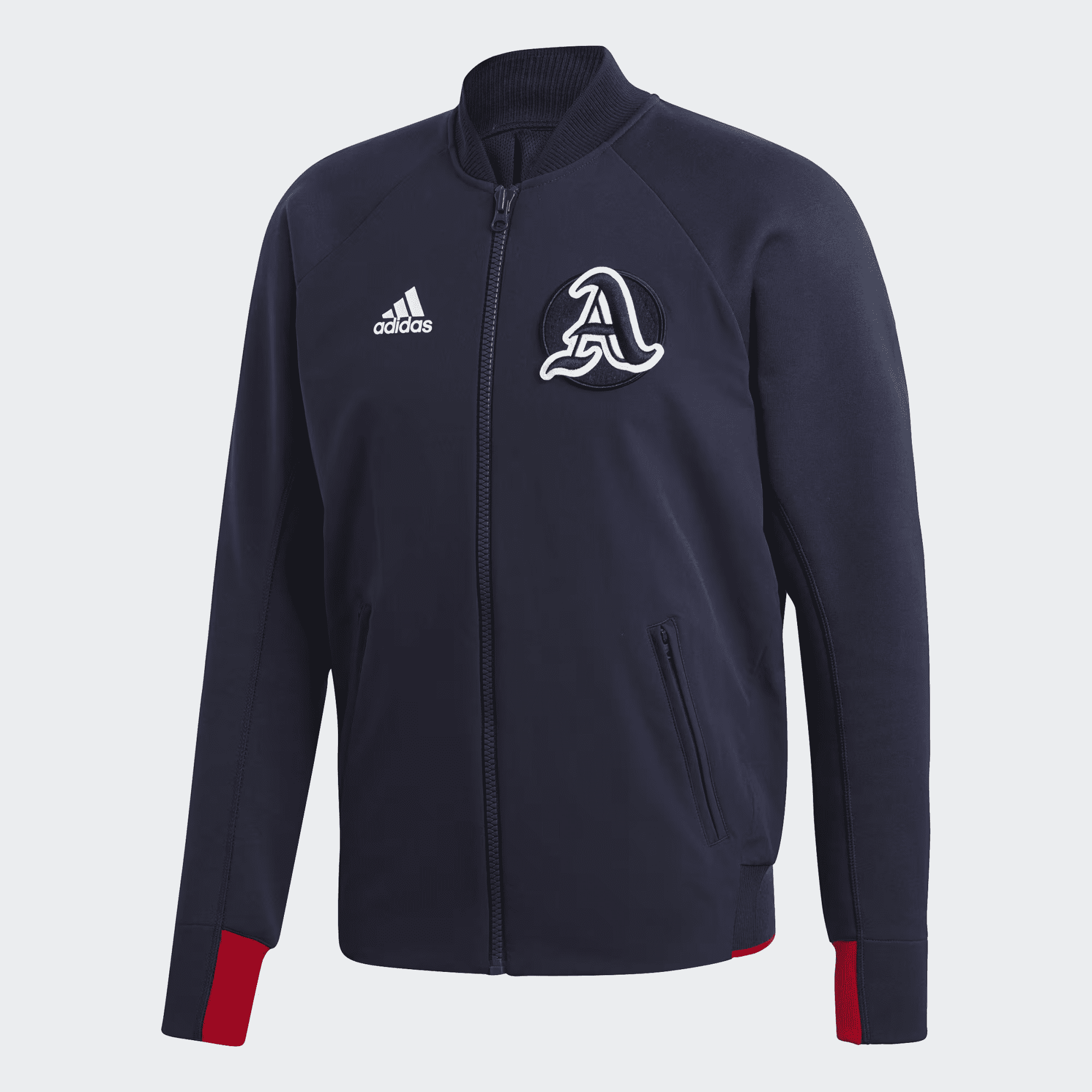 Áo Khoác Bomber Thể Thao Unisex Adidas VRCT Jacket Navy - GK4874