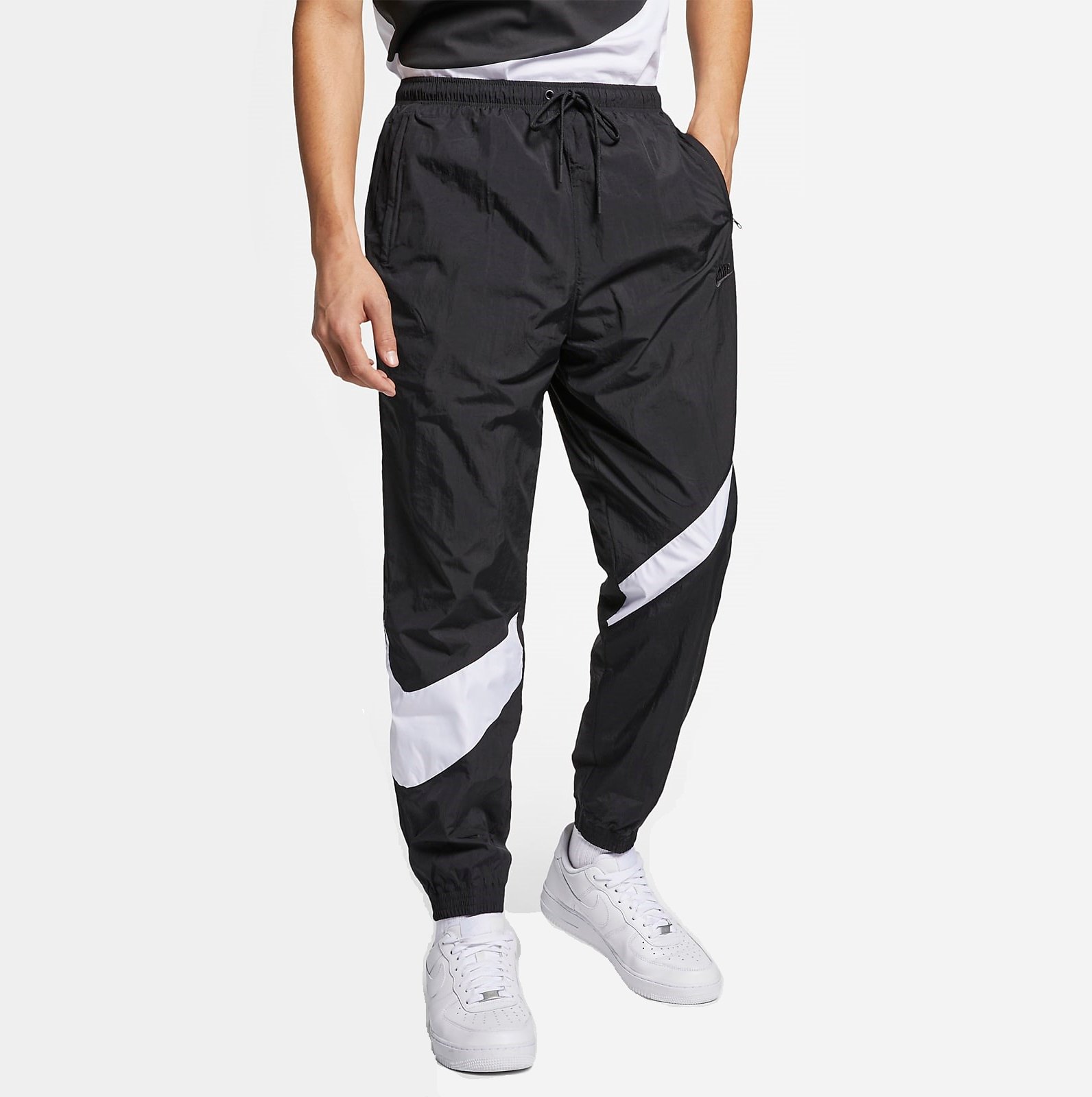 Quần Dài Thể Thao Unisex Nam Nữ NK Sportswear Woven Pant Black - AR9895-010
