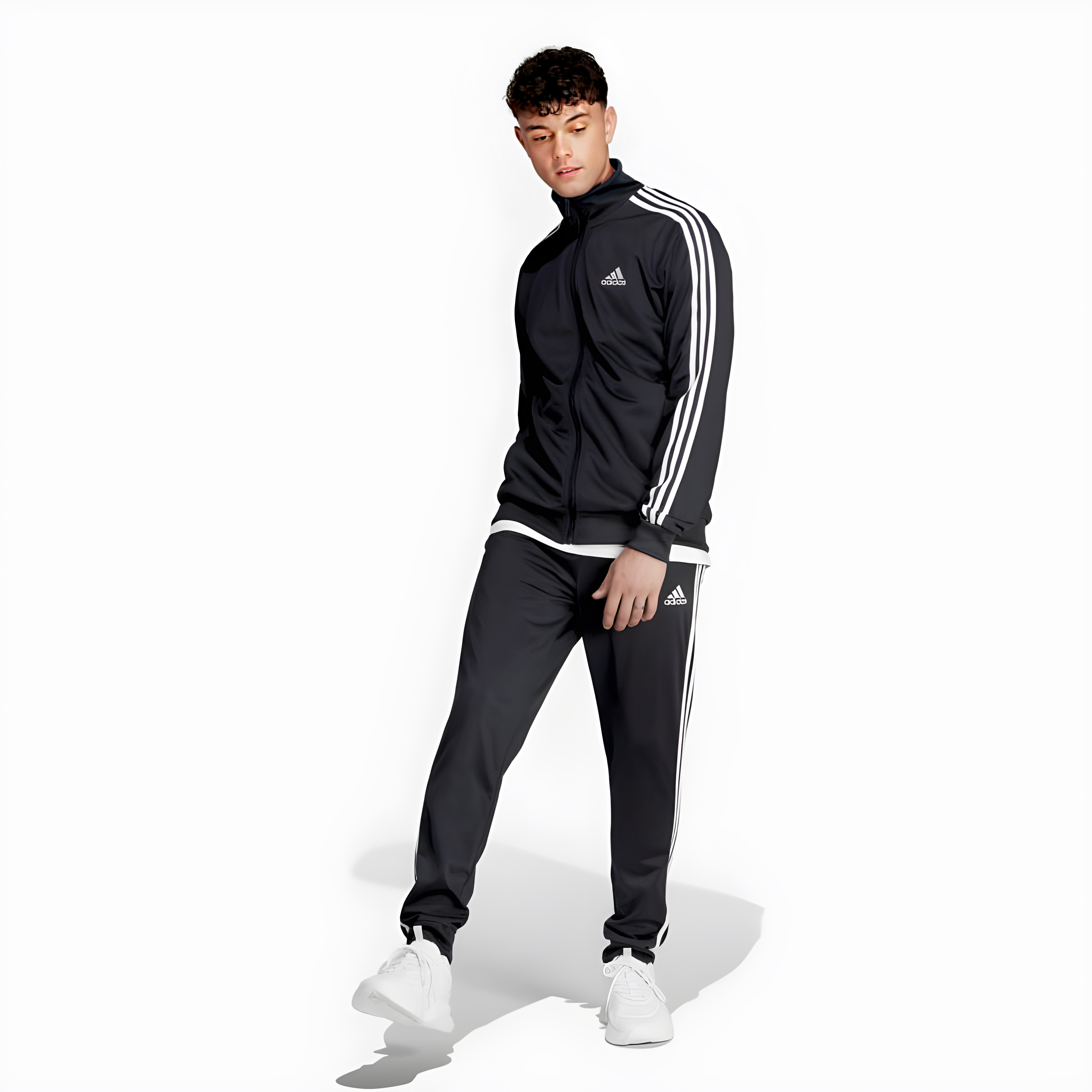 Quần Jogger Thời Trang Thể Thao Unisex Primegreen Essentials 3-Stripes Track Pant - IC6747