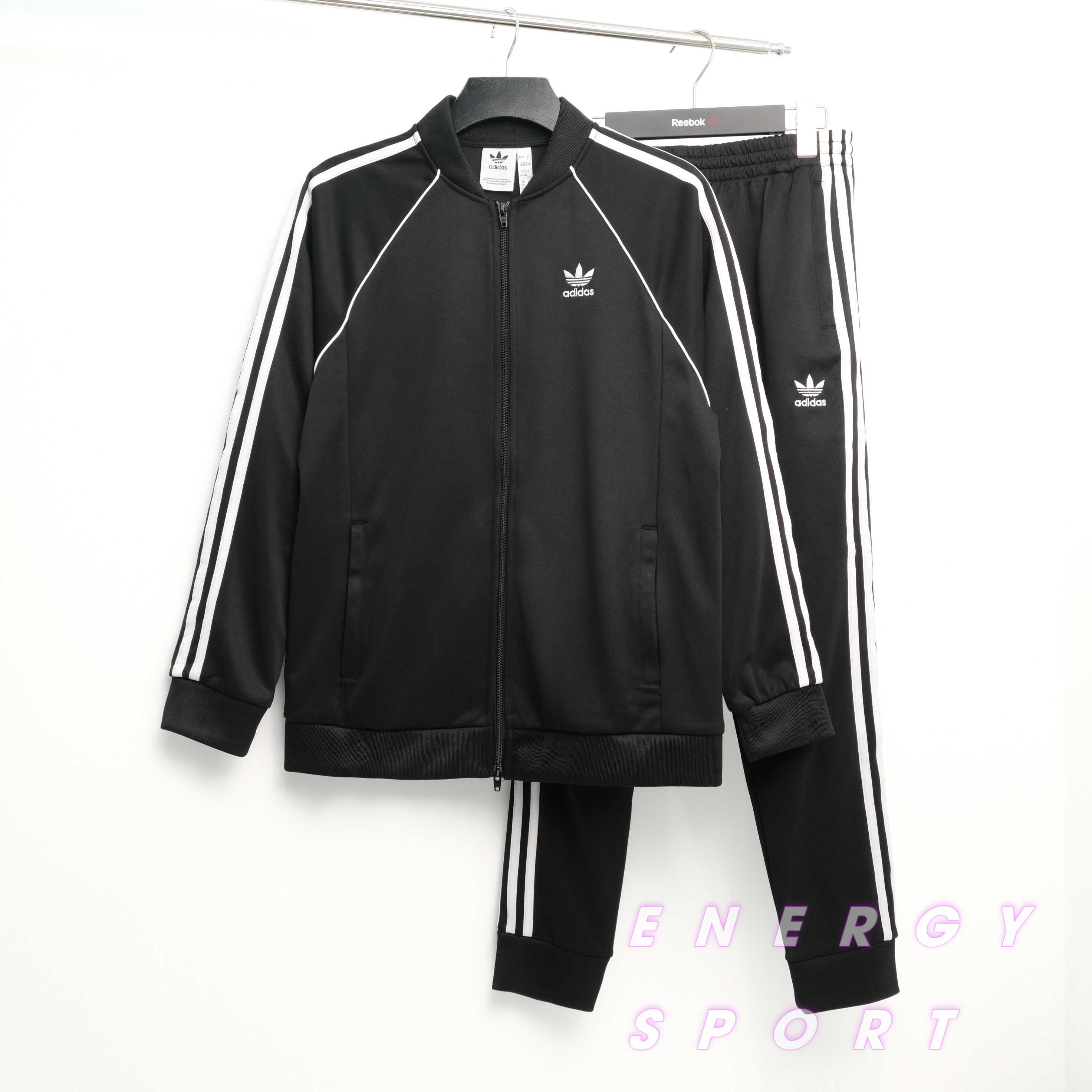 Áo Khoác Bomber Unisex Adidas Adicolor Classics SST Track Jacket - Màu Đen